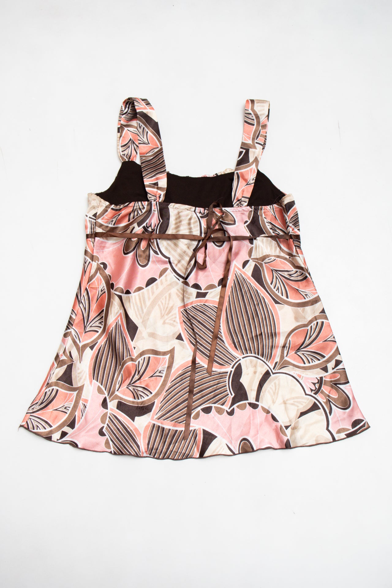 #175 Byer California floral ruched chest top | c. 159 | size 10