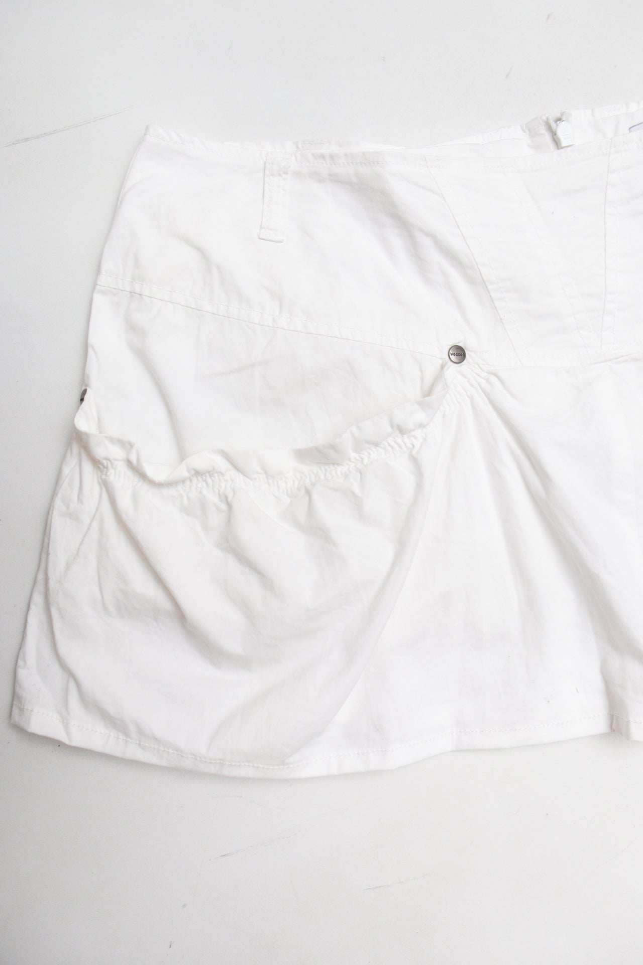 #78 Voodoo Pleated Puffy Mini Skirt | Size 12