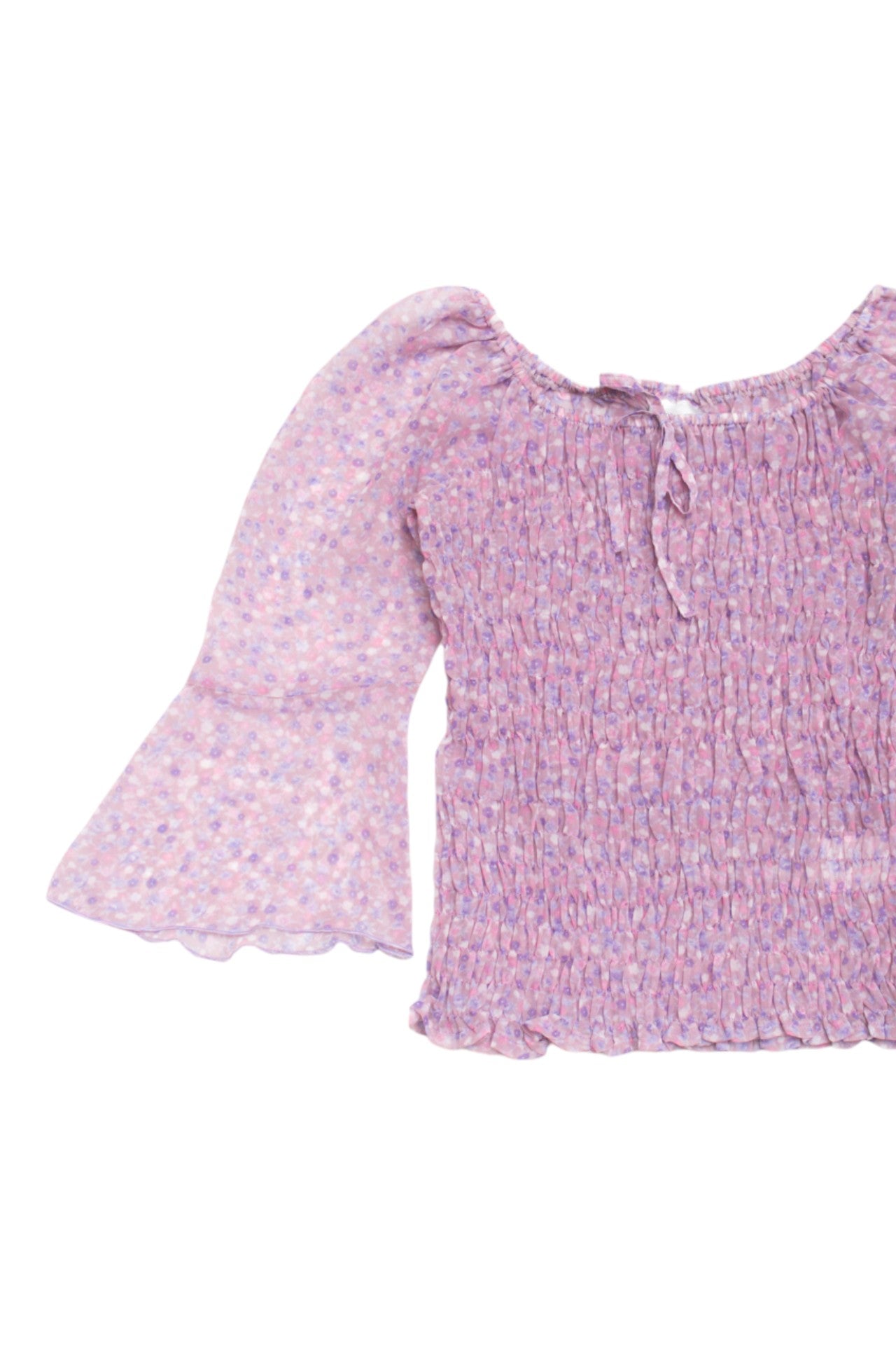 #189 Pimkie floral mesh fairy top | c. 159 | size 12
