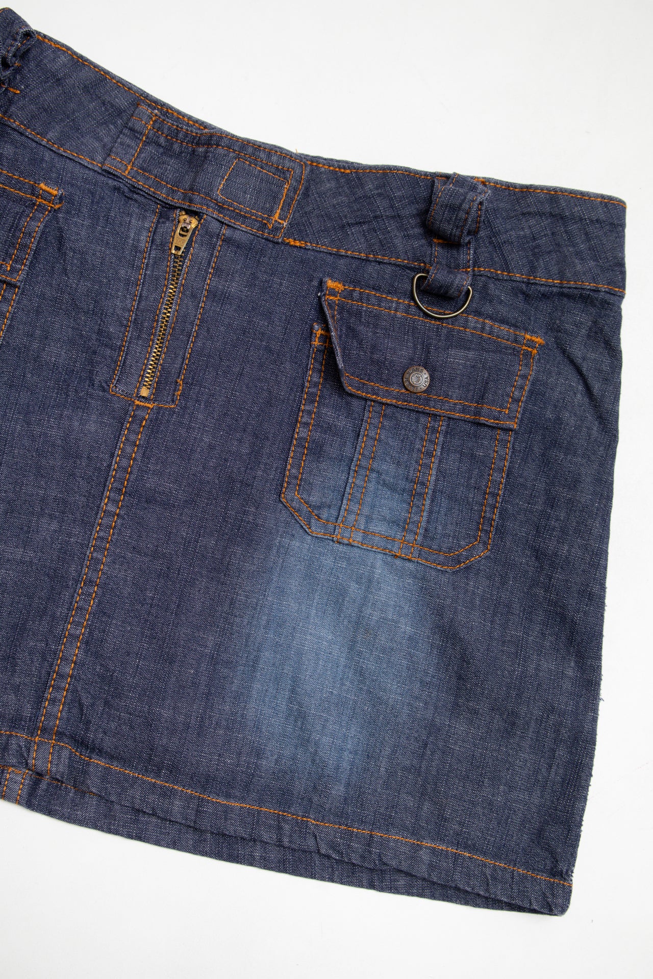 #204 Fever dark wash skirt | c. 159 | size 8
