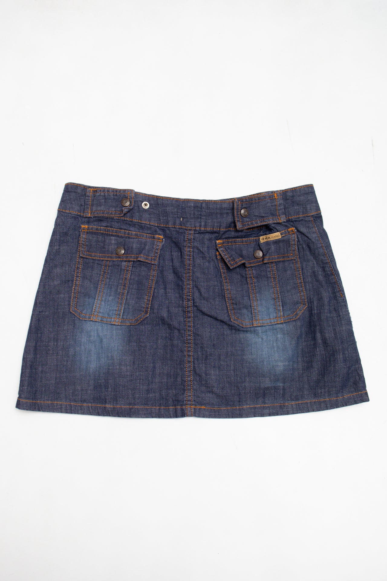 #204 Fever dark wash skirt | c. 159 | size 8