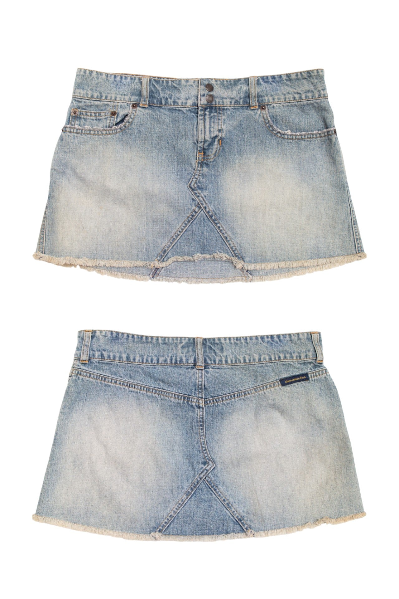 #209 Abercrombie & Fitch light wash denim skirt | c. 159 | size 8