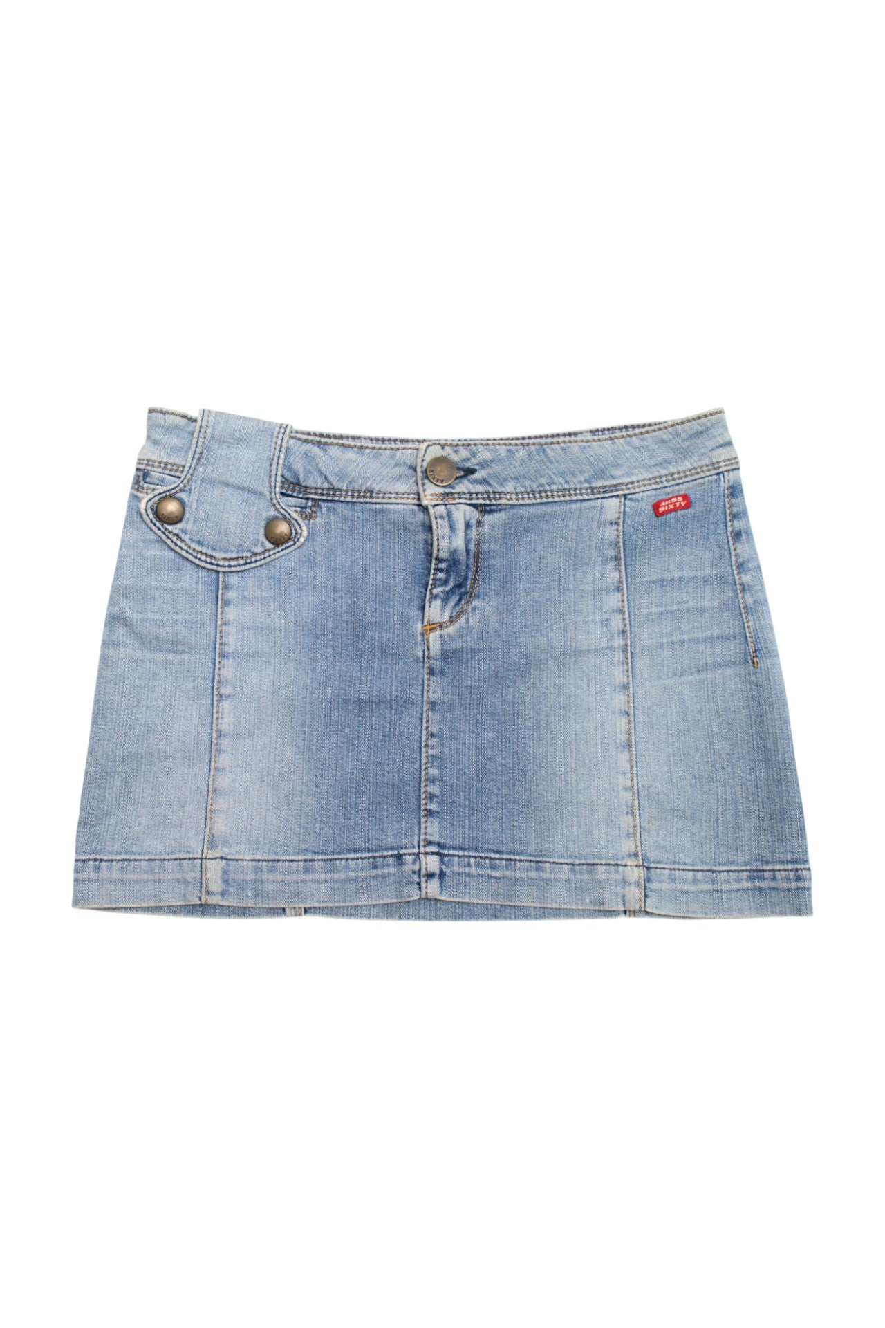 #214 Miss Sixty denim mini skirt | c. 159 | size 8