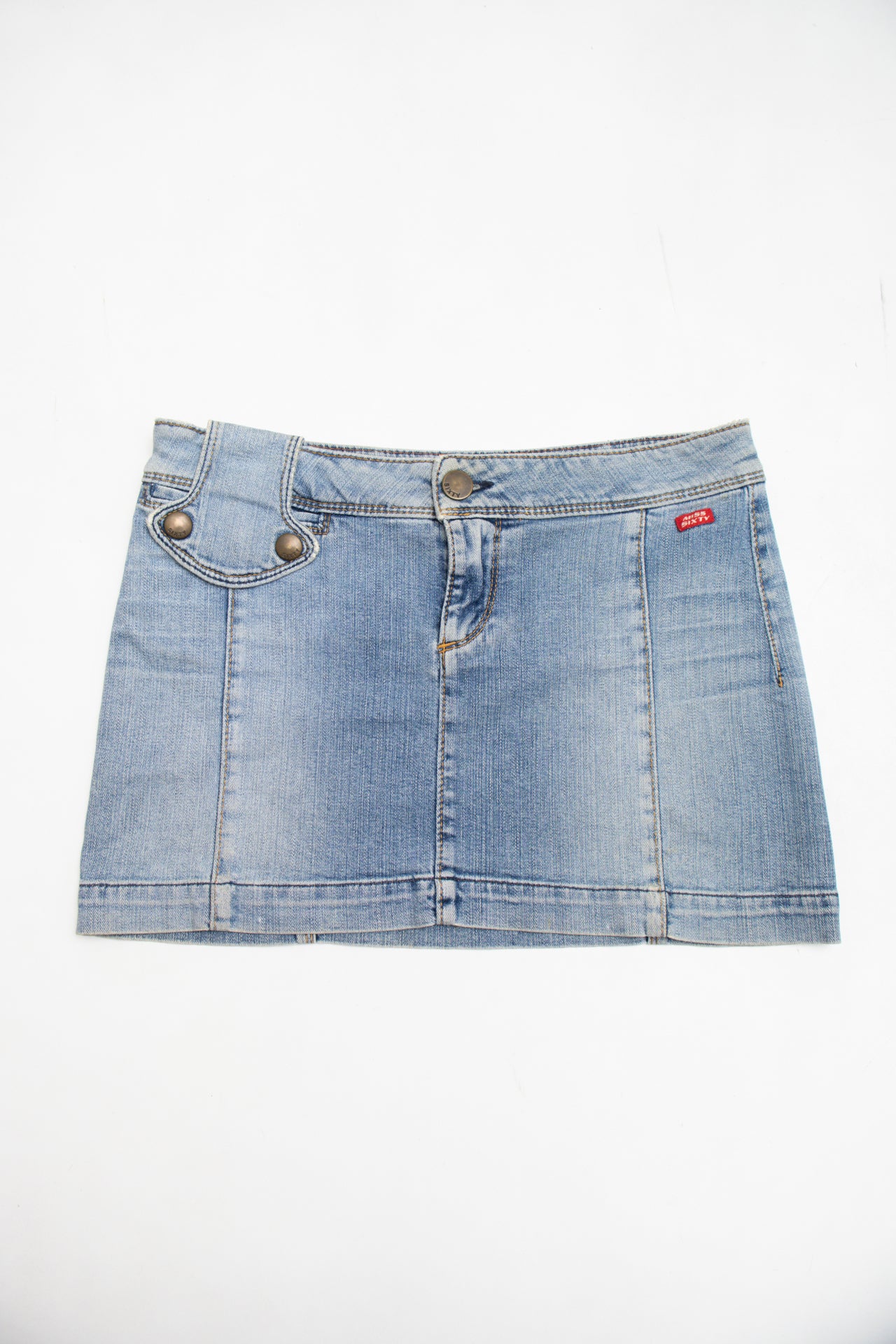 #214 Miss Sixty denim mini skirt | c. 159 | size 8
