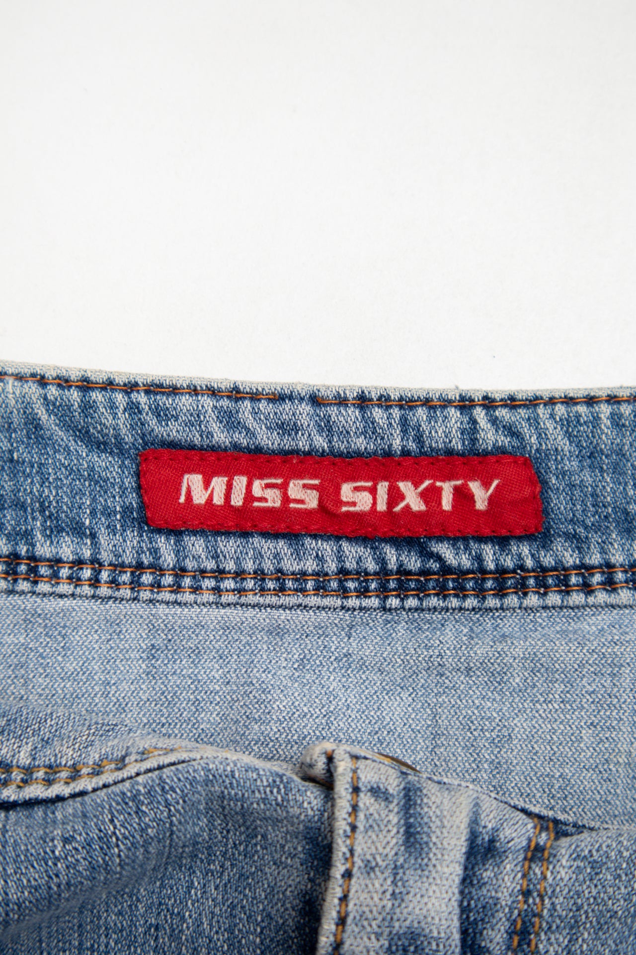 #214 Miss Sixty denim mini skirt | c. 159 | size 8