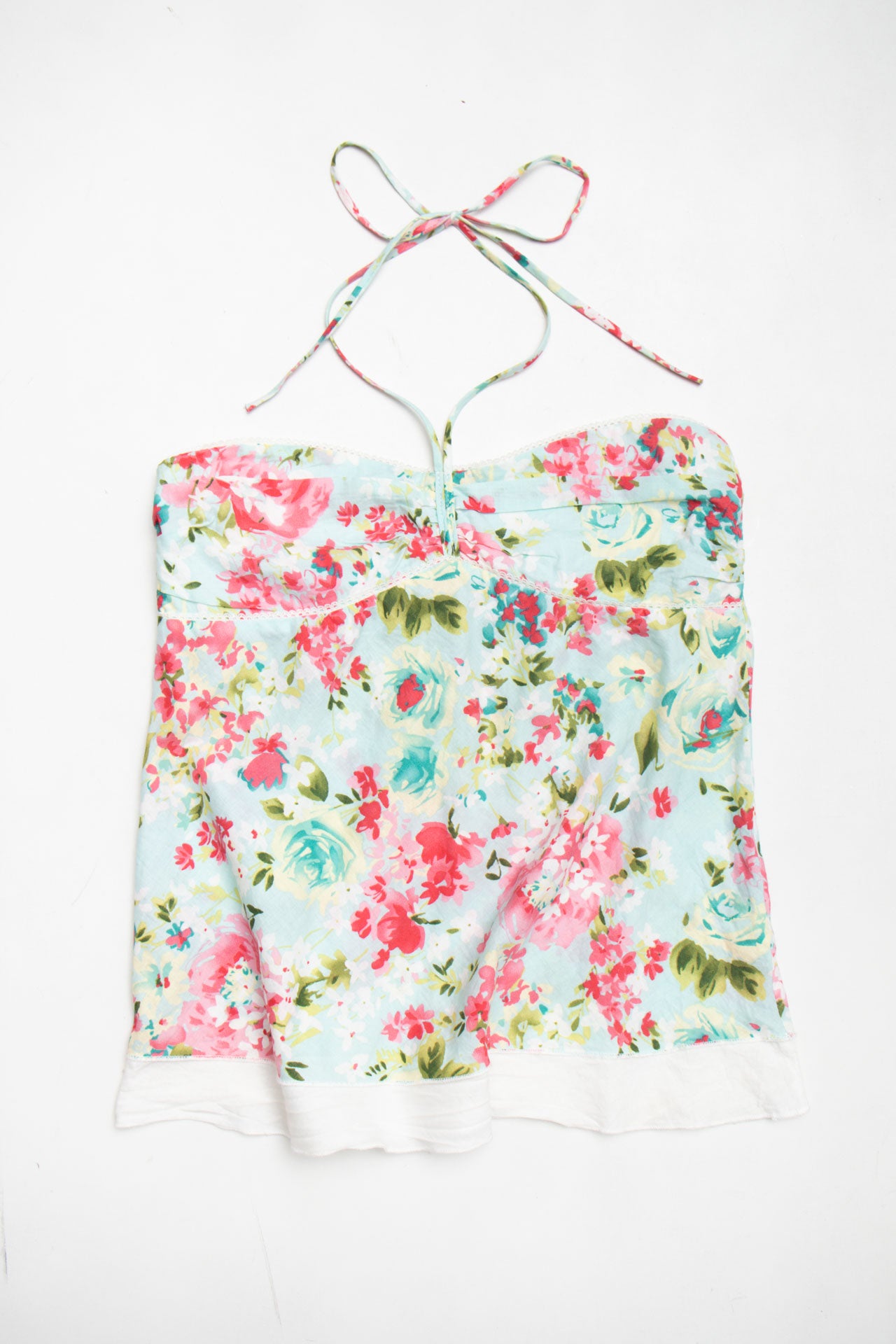 #59 Charlotte Russe floral halter | c. 153 | size 8