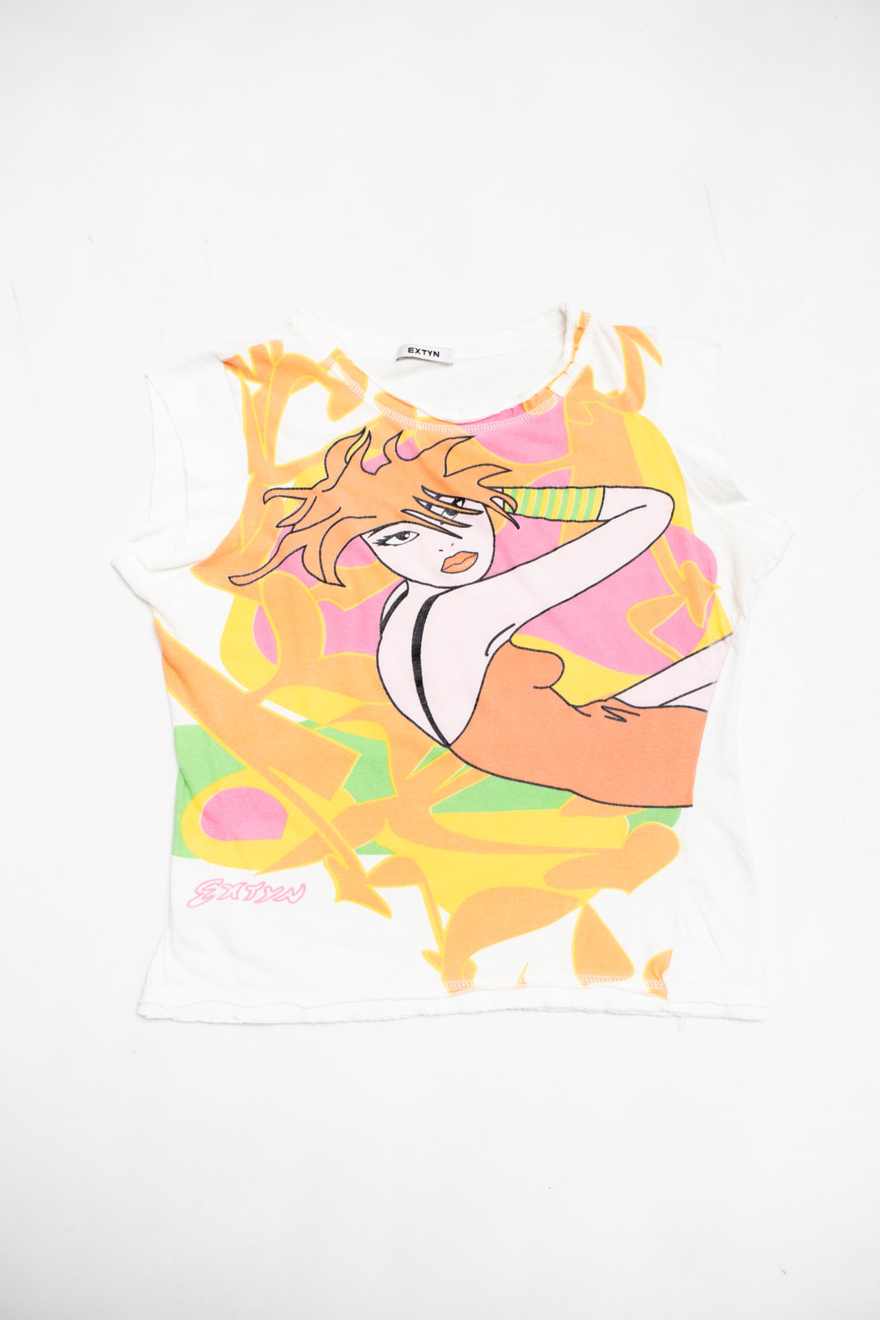 #225 Extyn graphic cotton tee | c. 159 | size 8