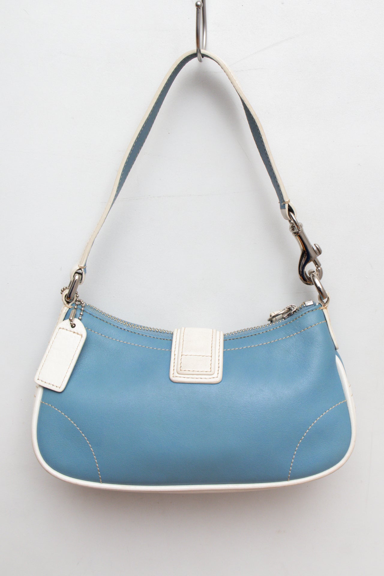 #103 Coach Leather Demi Shoulder Bag