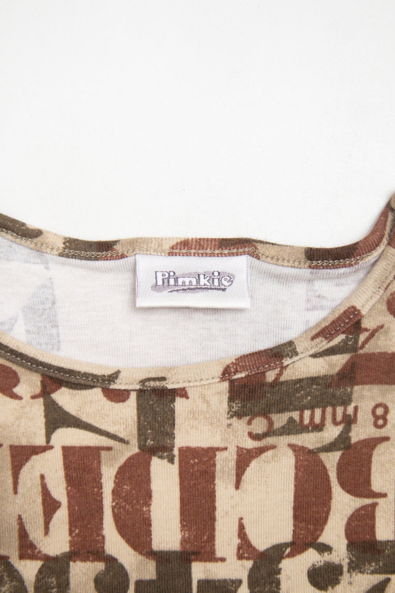 #233 Pimkie alphabet tank | c. 159 | size 8