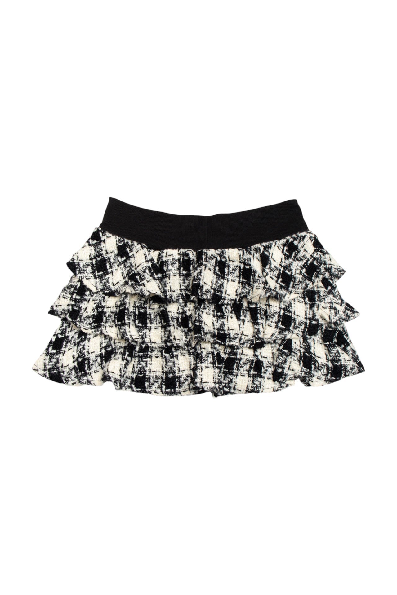 #241 Colza tweed print skirt | c. 159 | size 8