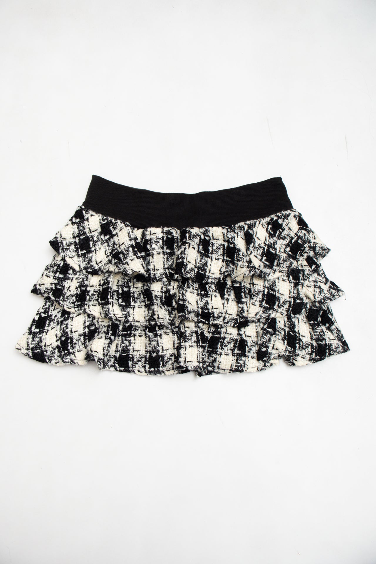 #241 Colza tweed print skirt | c. 159 | size 8