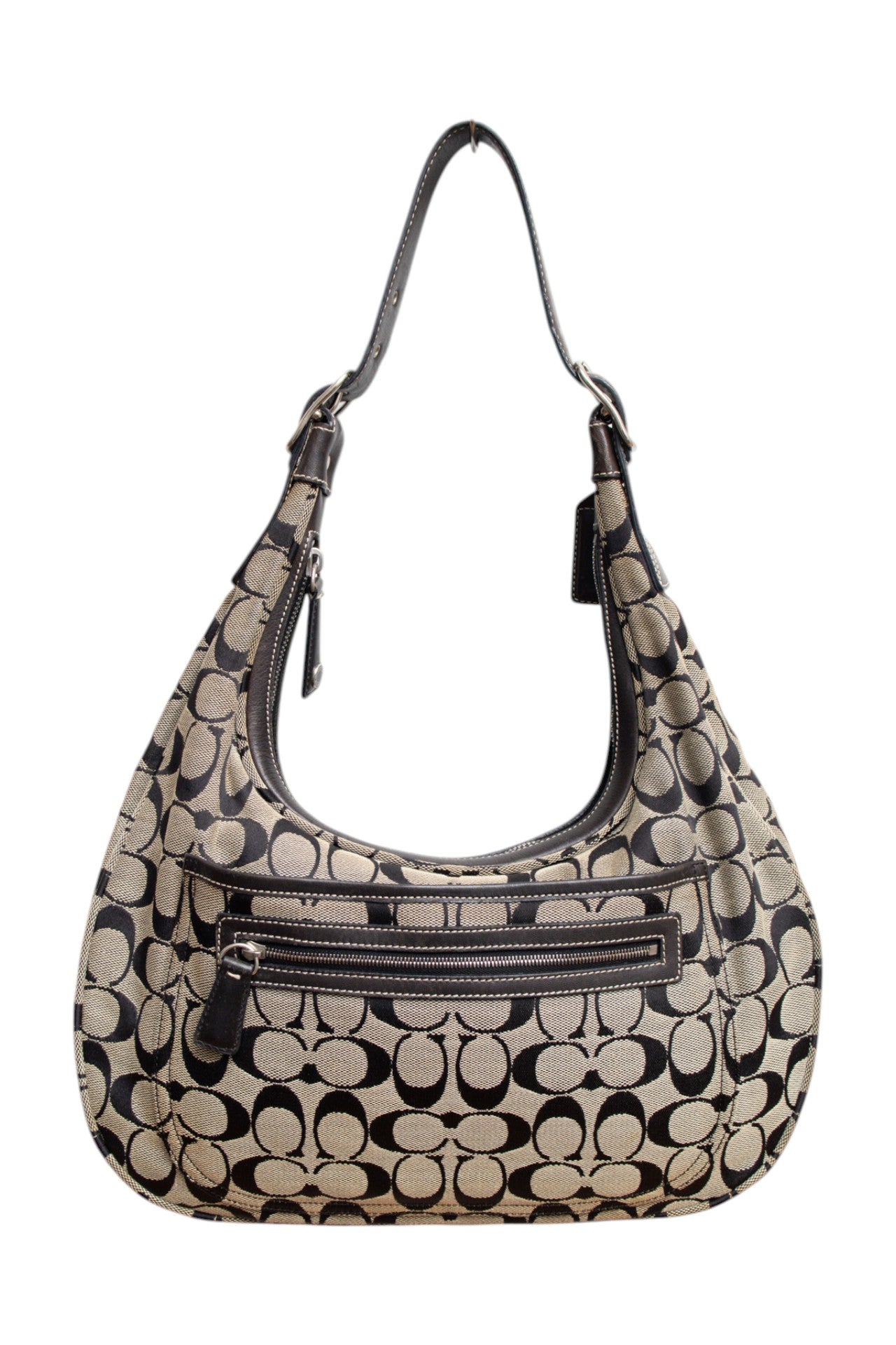 #246 Coach monogram handbag | c. 159