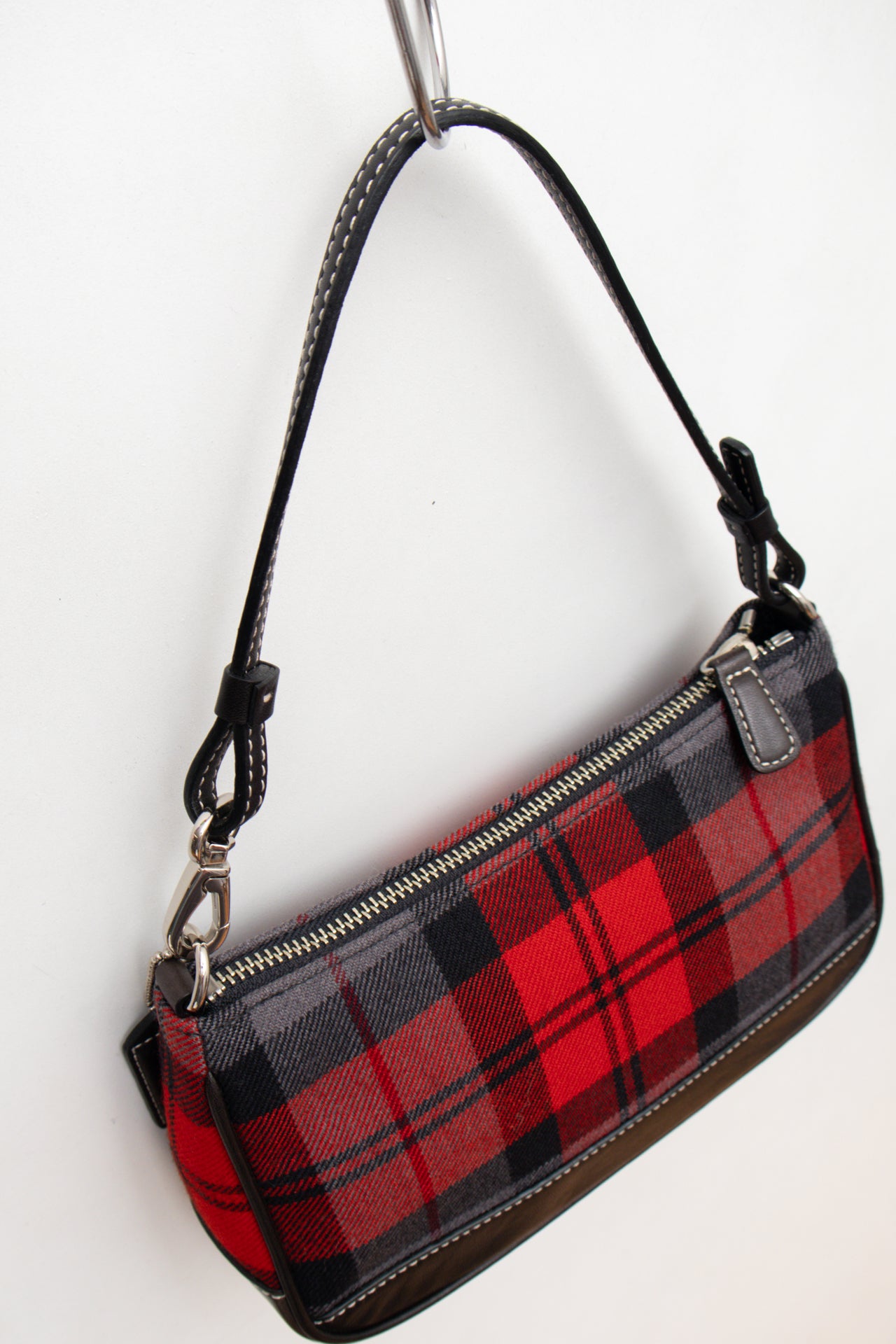 #248 Coach plaid demi bag | c. 159