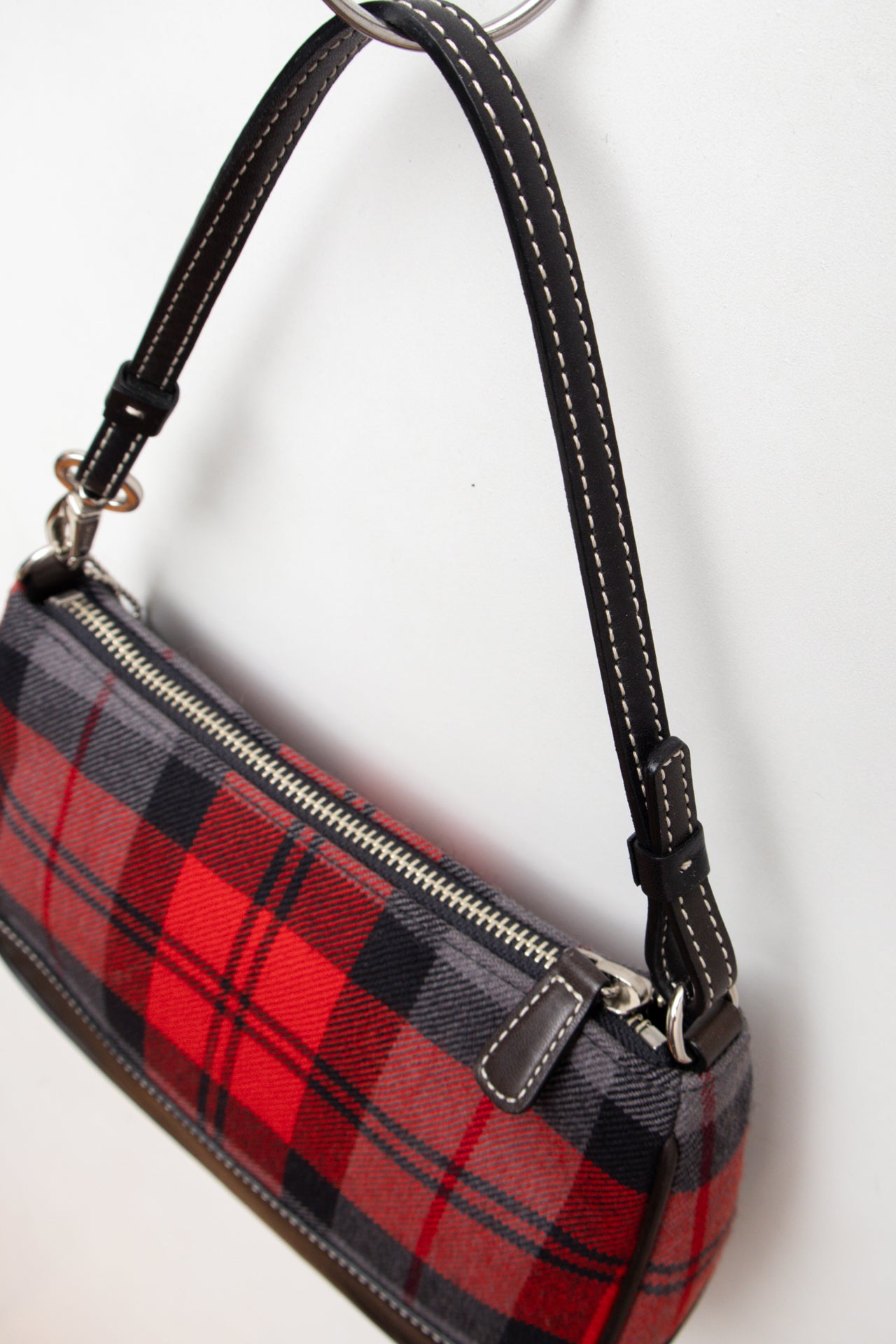 #248 Coach plaid demi bag | c. 159