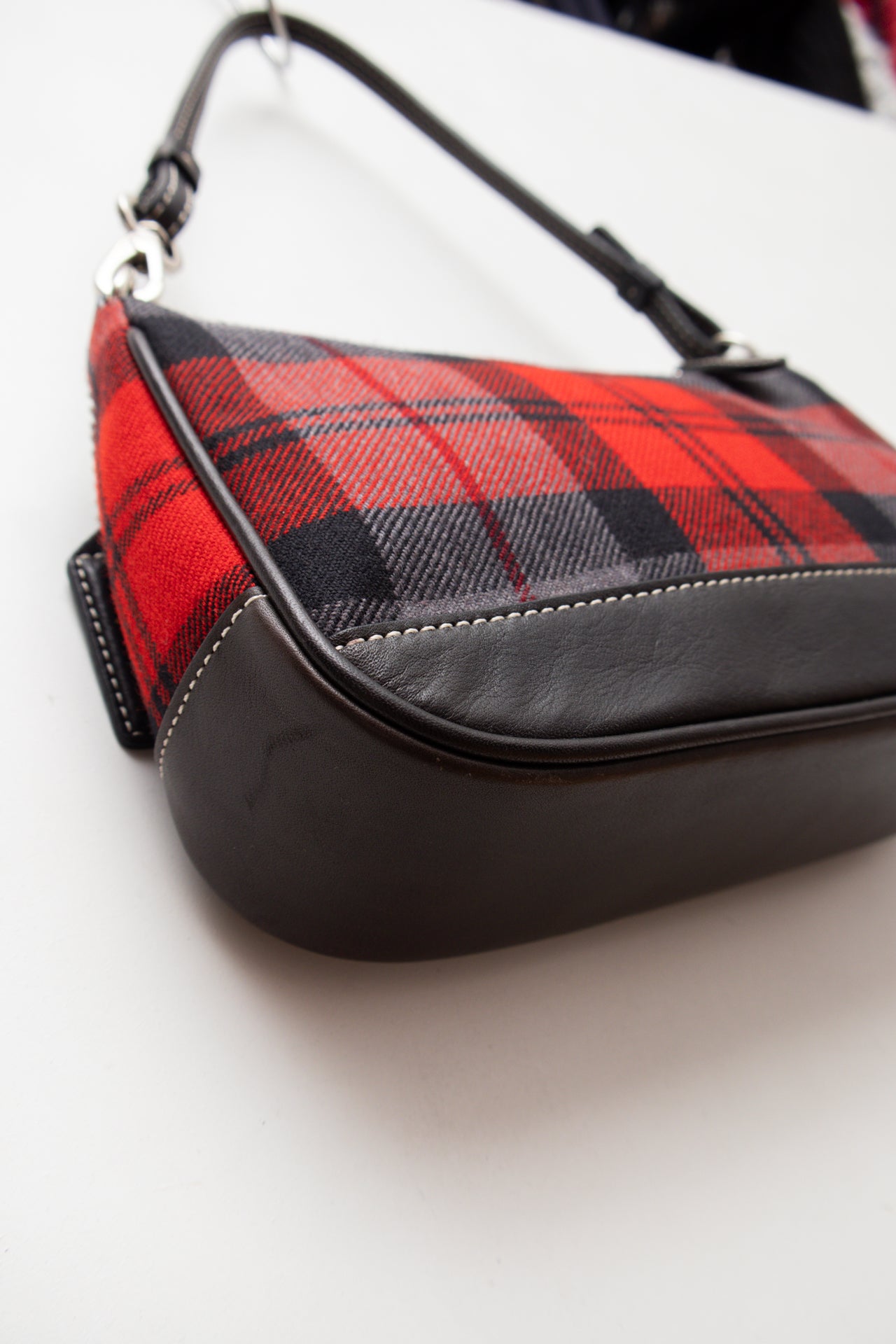 #248 Coach plaid demi bag | c. 159