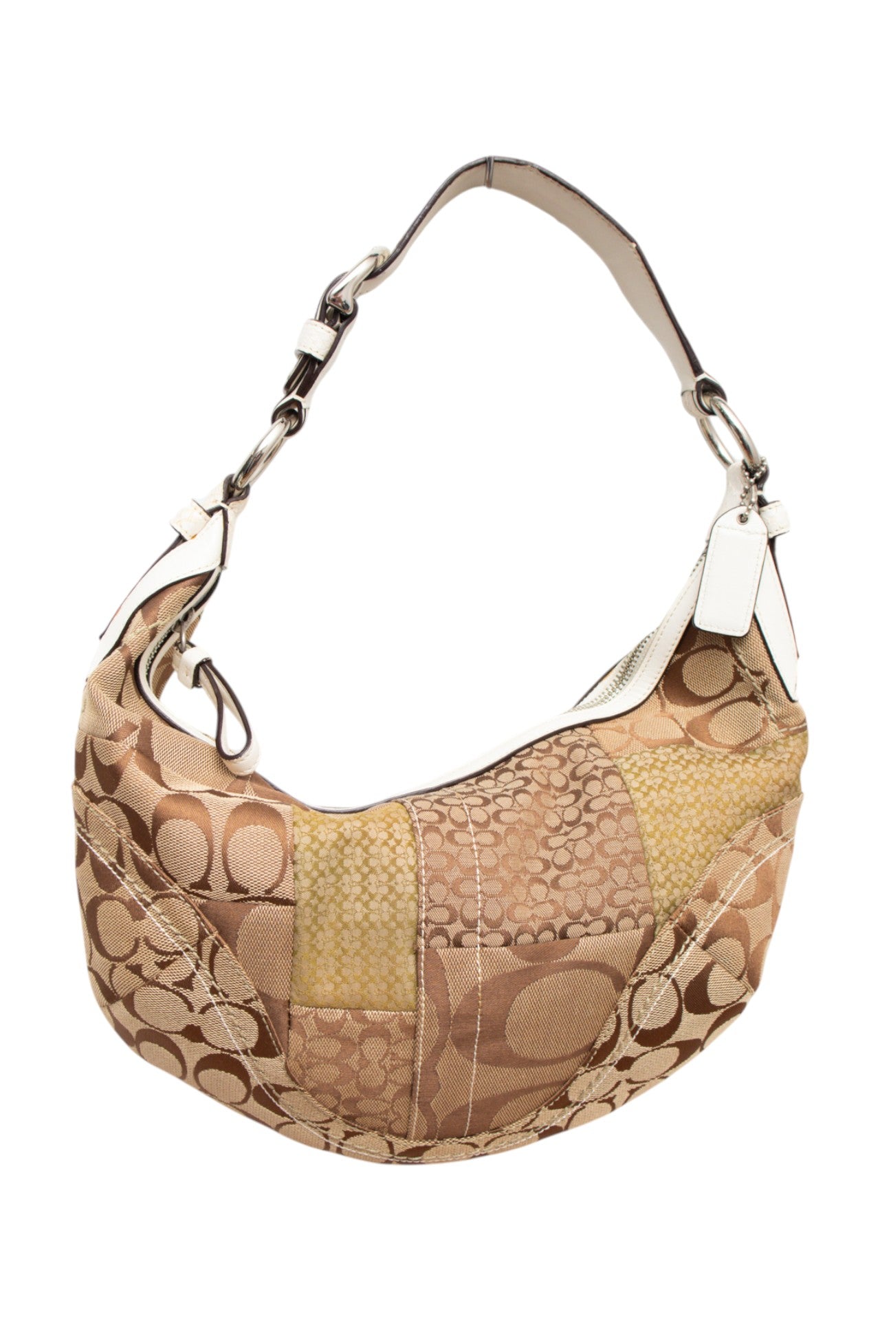 #249 Coach patchwork monogram bag | c. 159
