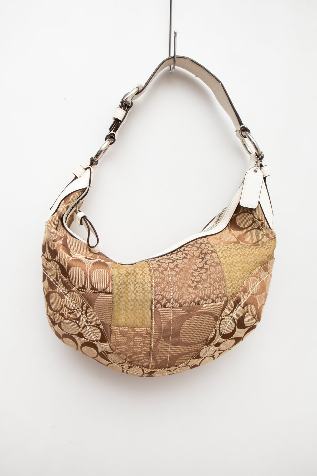 #249 Coach patchwork monogram bag | c. 159