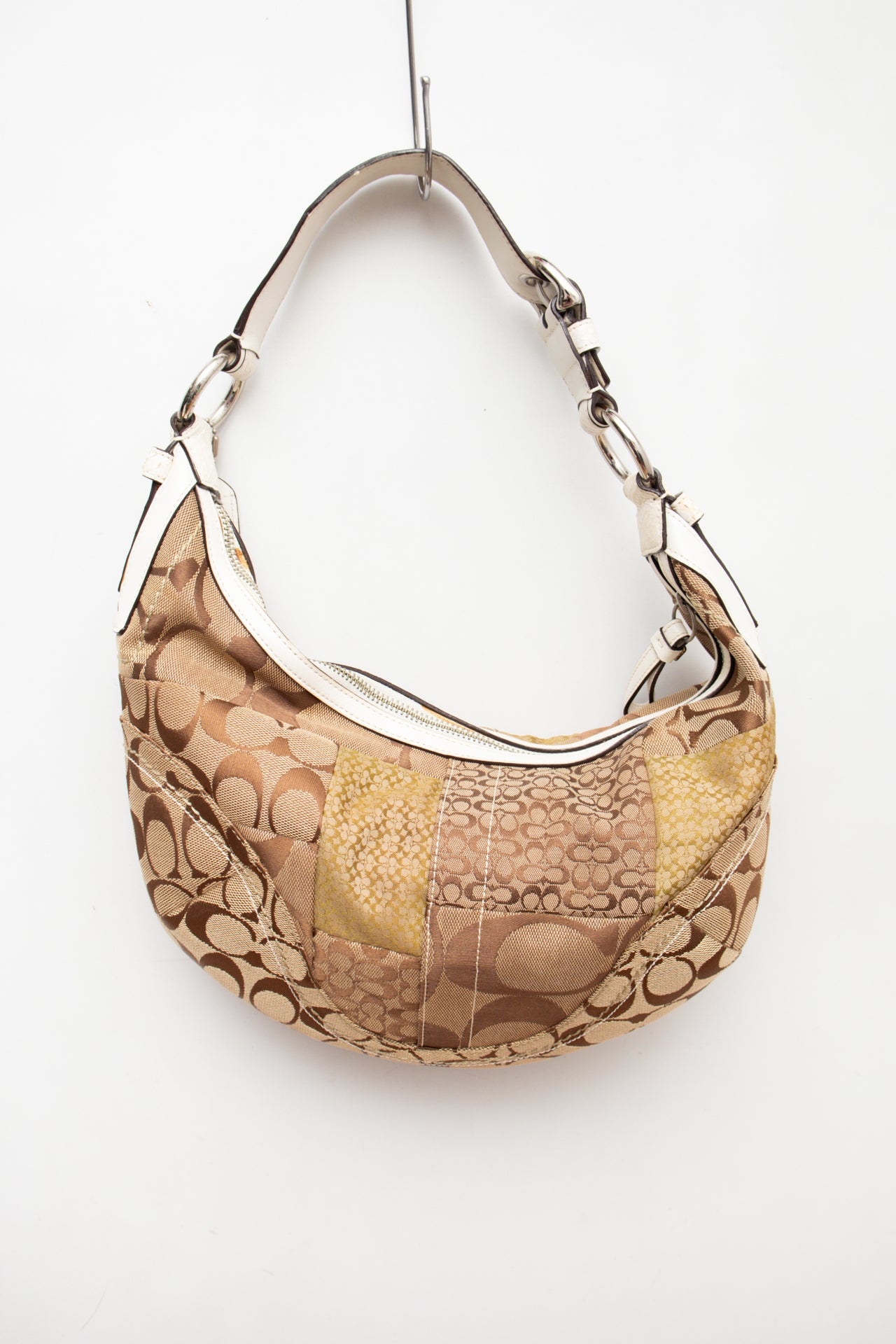 #249 Coach patchwork monogram bag | c. 159