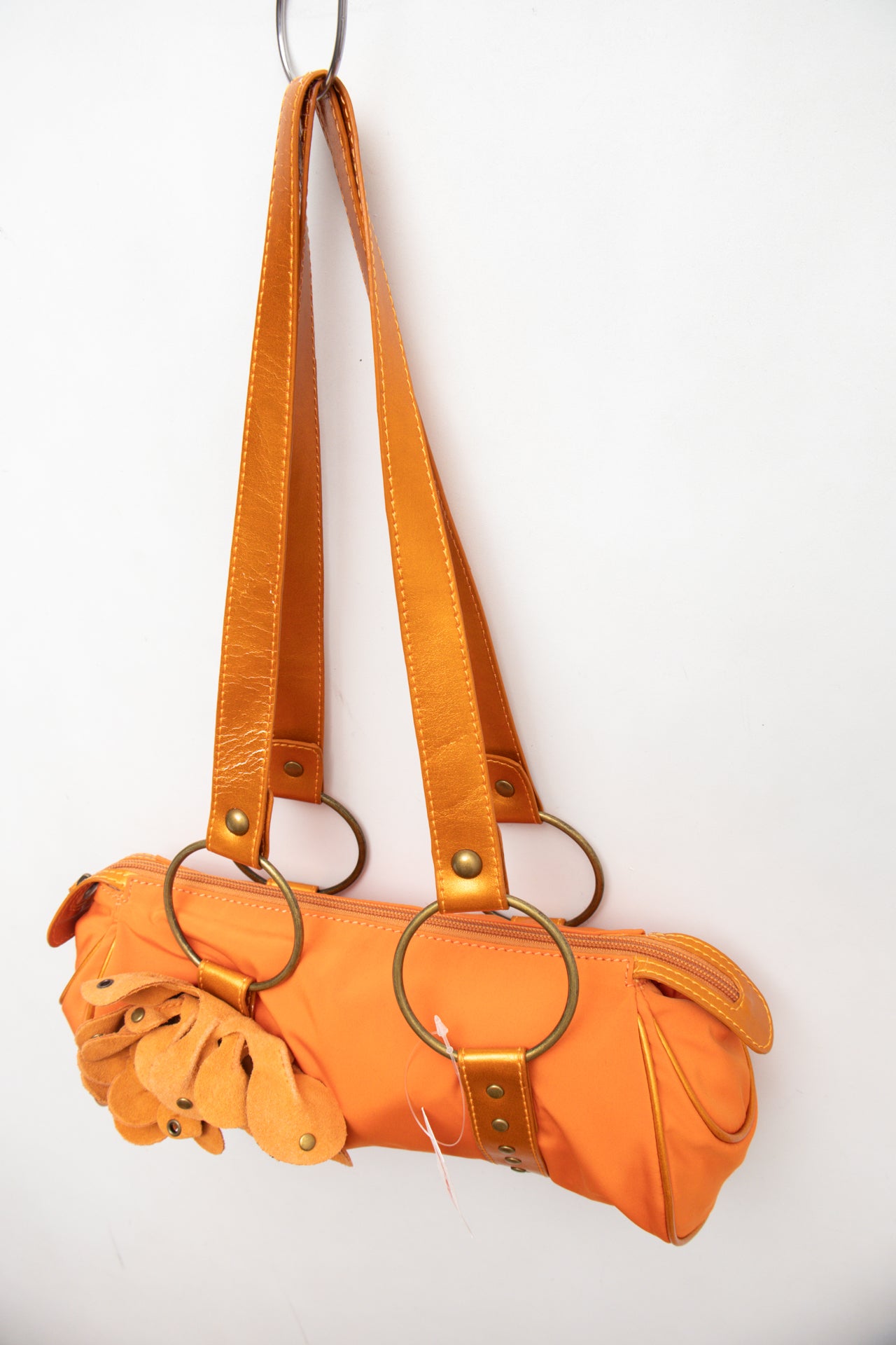 #251 Miss Sixty orange flower bag | c. 159