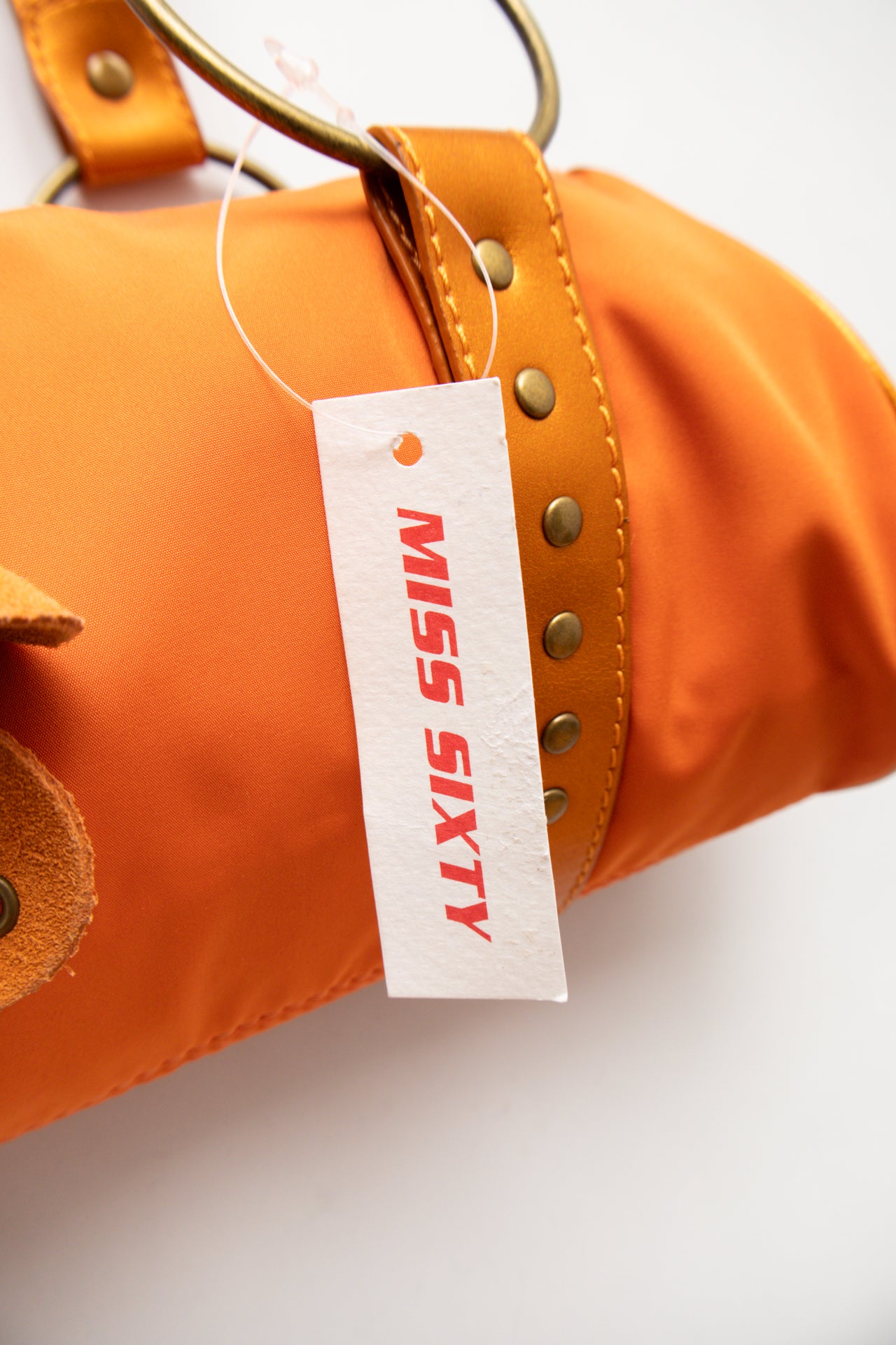 #251 Miss Sixty orange flower bag | c. 159