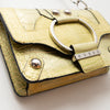 #252 Crocodile print *green guess bag | c. 159