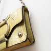 #252 Crocodile print *green guess bag | c. 159