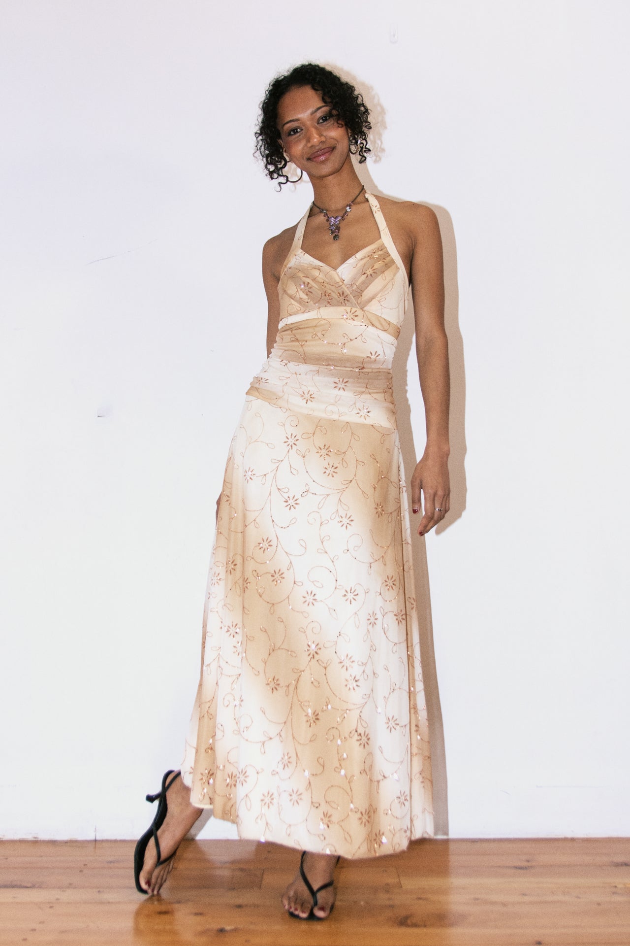 Dress Beige | c. 166 | Size 10