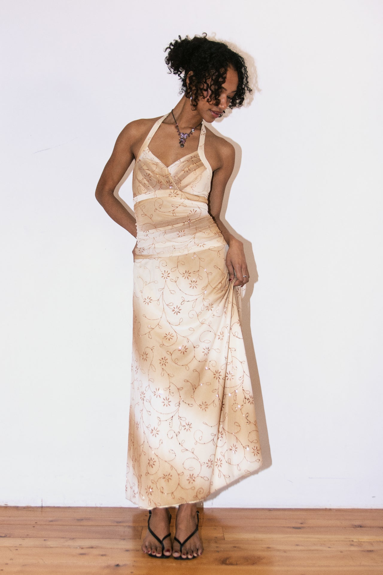 Dress Beige | c. 166 | Size 10