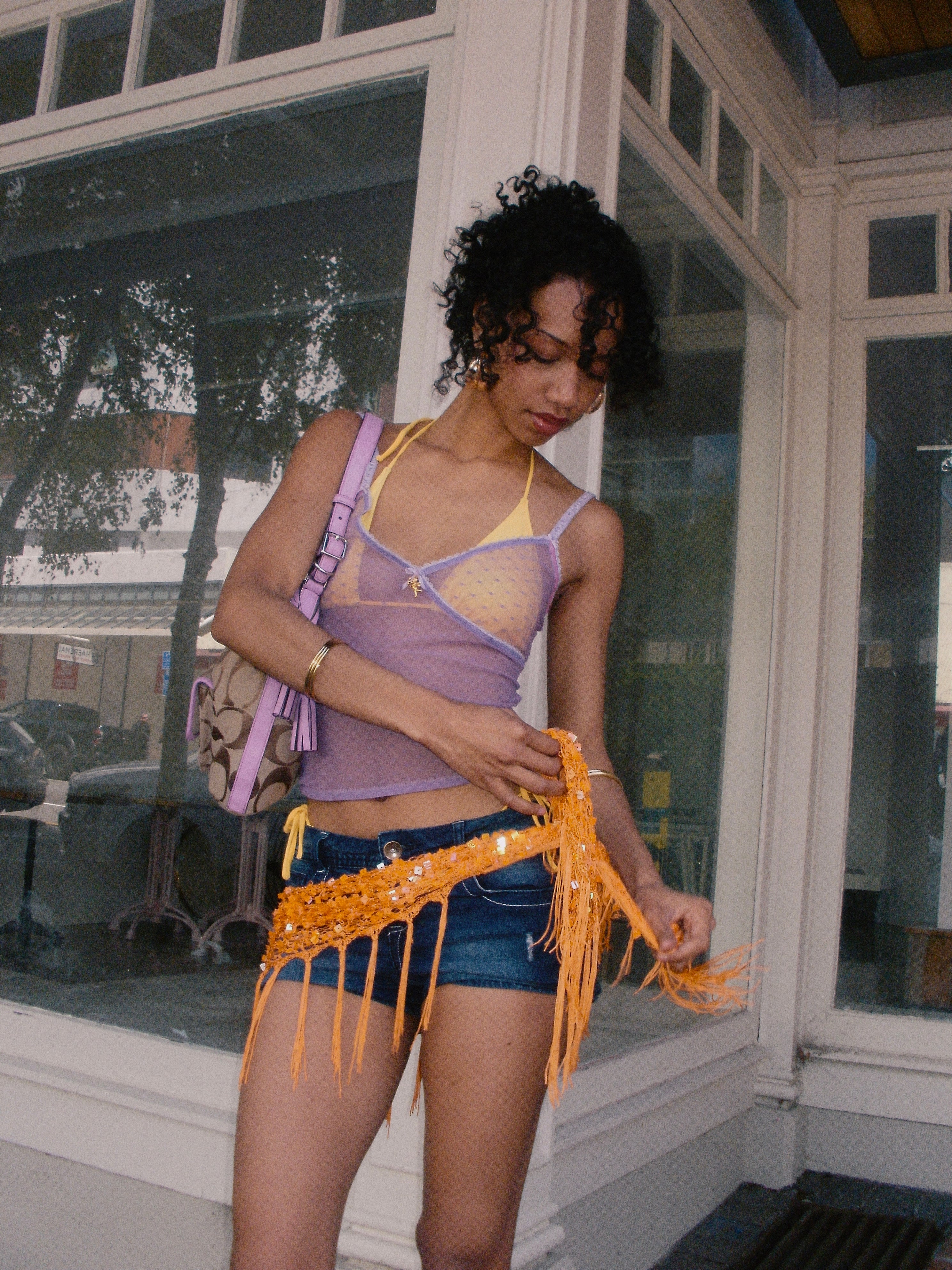 Moschino Camisole Purple | c. 167 | Size 8