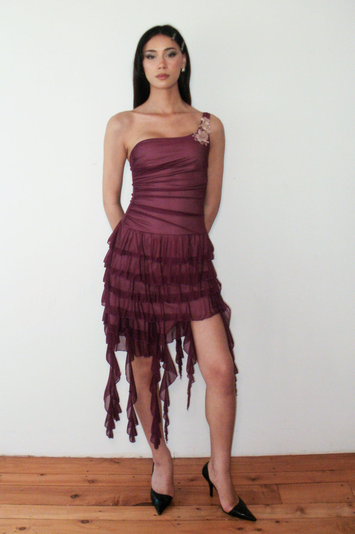 #261 XOXO ruffled fairy skirt | c. 163 | size 8