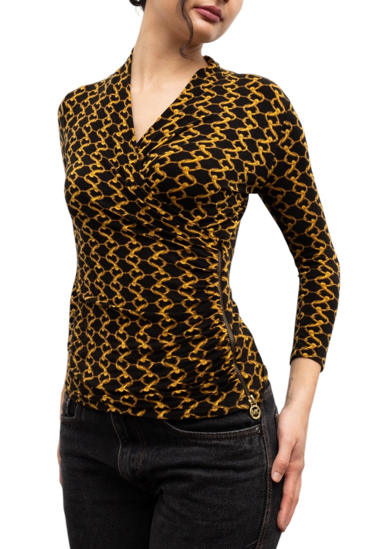 #31 Michael Kors Chain Long Sleeve | Pirate | Size 8