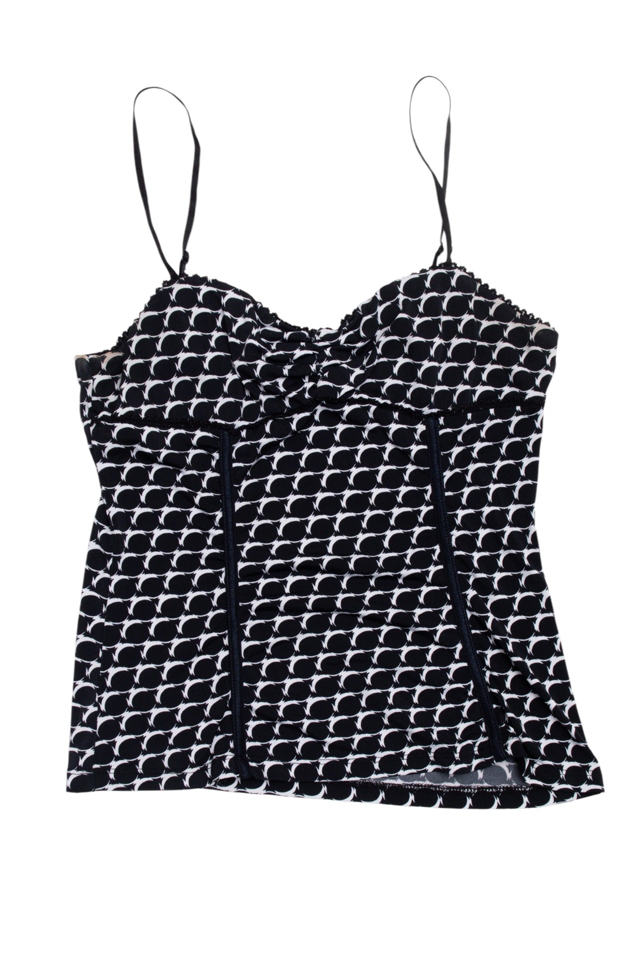 #88 Candies Black and White Cami | Collection 139 | Size 10/12