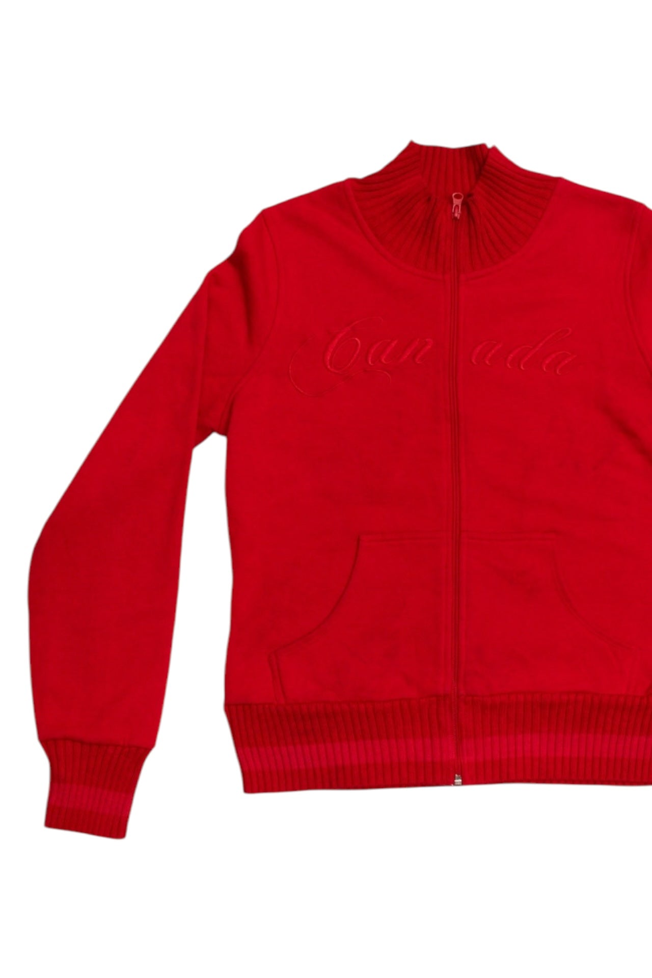 #52 Red Canada Zip Up | C.147 | Size 10