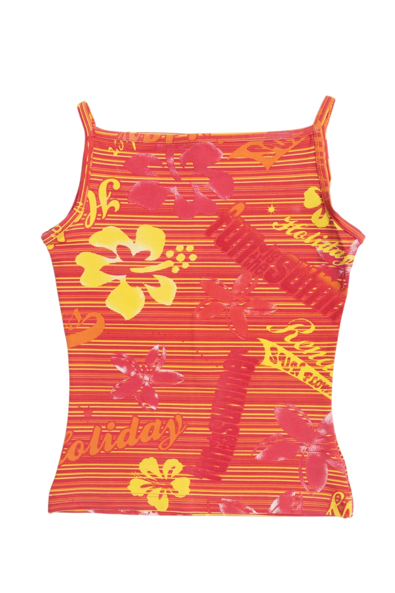 #48 Pimkie Floral Square Neck Tank | Fast and Furious | Size 8