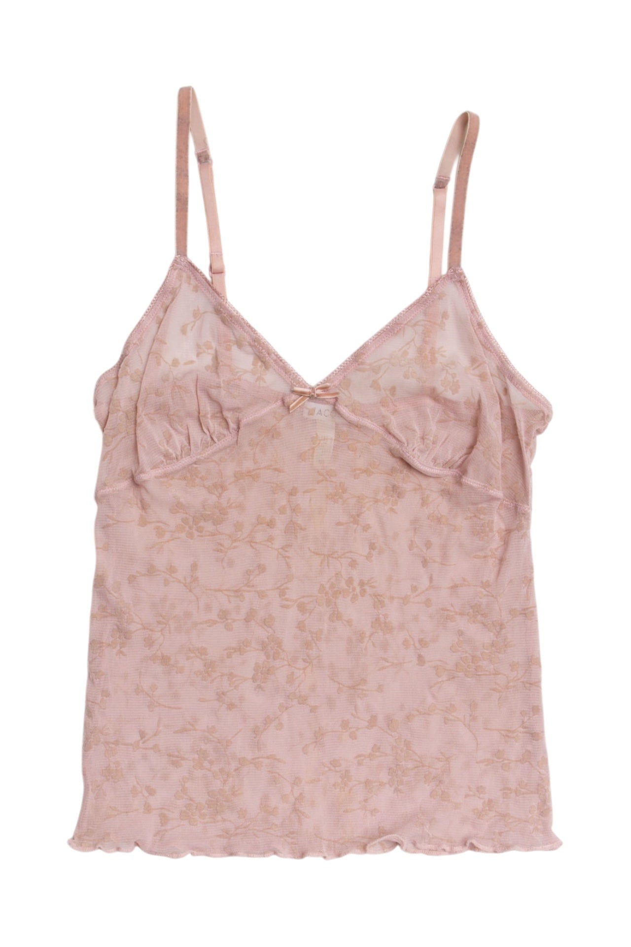 #03 Pink Mesh Cami | C.147 | Size 6/8