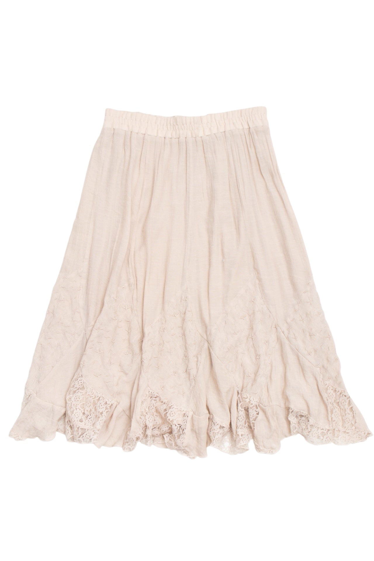 #42 Krazy Kat Beige Maxi Skirt | Collection 139 | Size 10/12