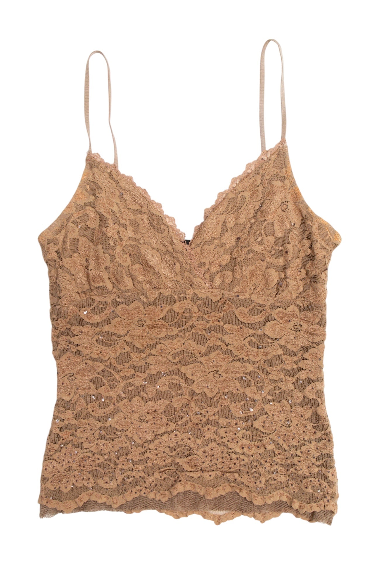 #10 USA Arden B Brown Lace Cami | Mermaid Festival | Size 8