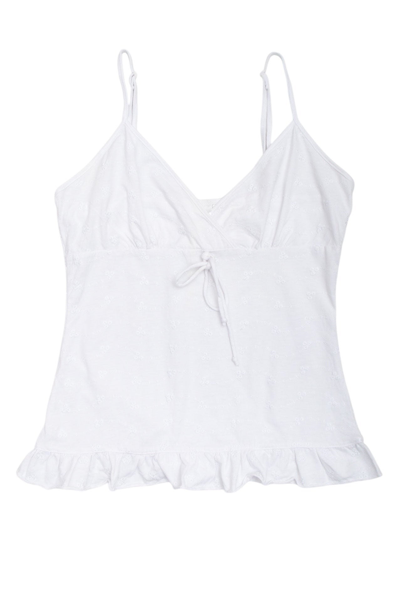 #65 No Boundaries White Tank | Collection 142 | Size 10