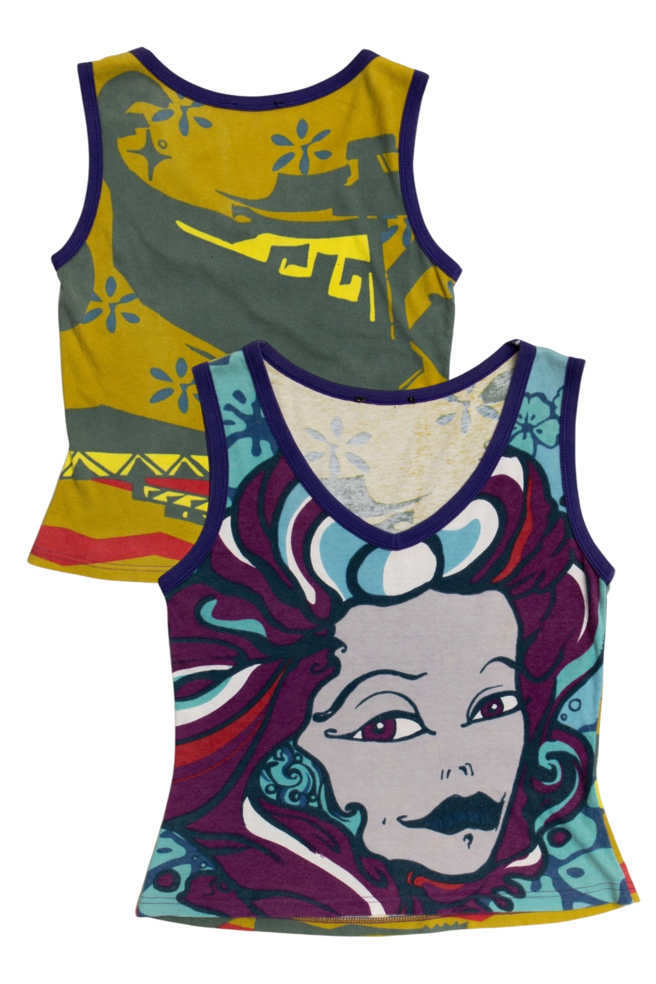 #07 Women Printed Tank | C.147 | Size 10/12