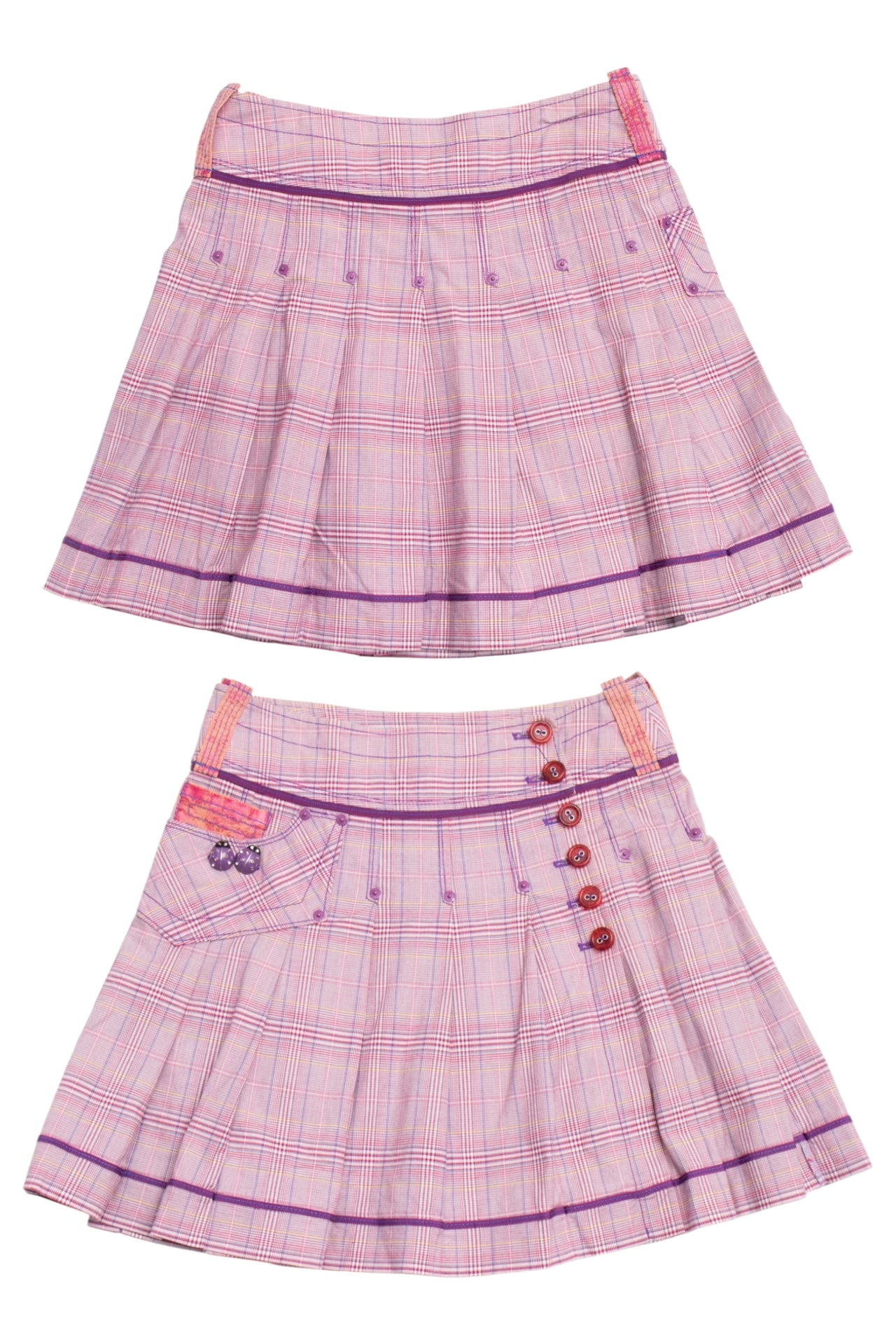 #44 Mia Mia Gingham Midi Skirt | Collection 139 | Size 8/10