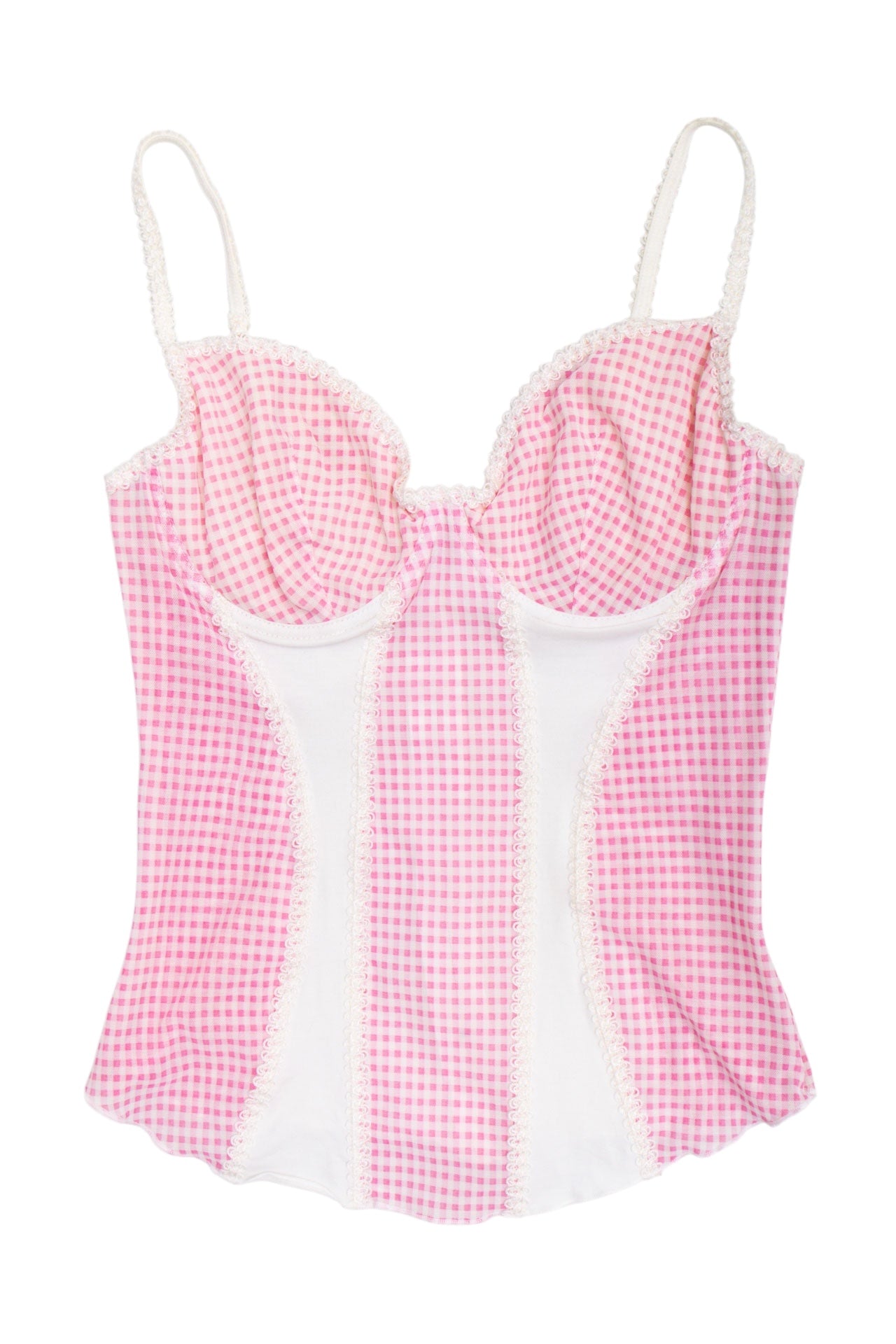 #08 Intimissimi Gingham Corset | Collection 140 | Size 8/10