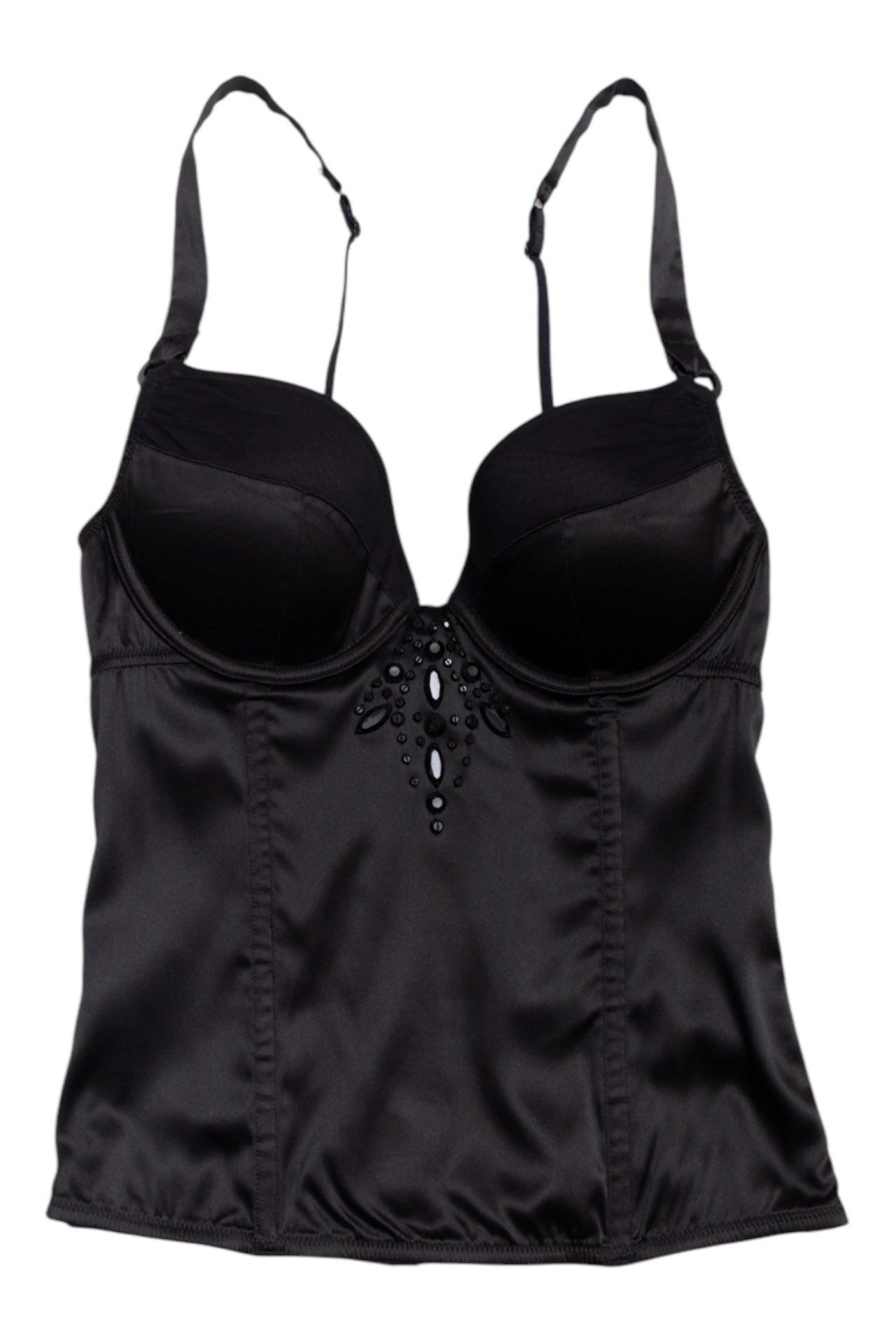 #9 La Senza Black Gem Stone Corset | C.146 | Size 8