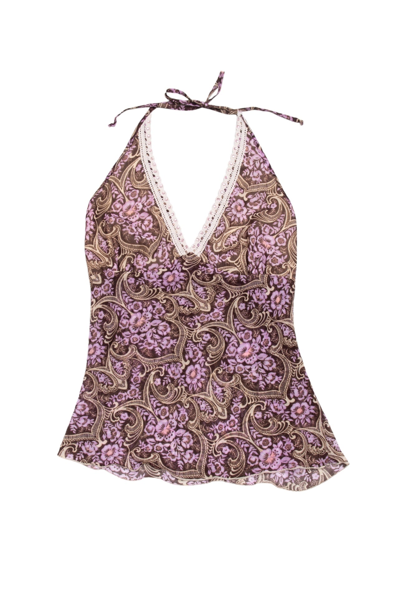 #98 Heart Soul Purple Halter | Collection 139 | Size 10/12