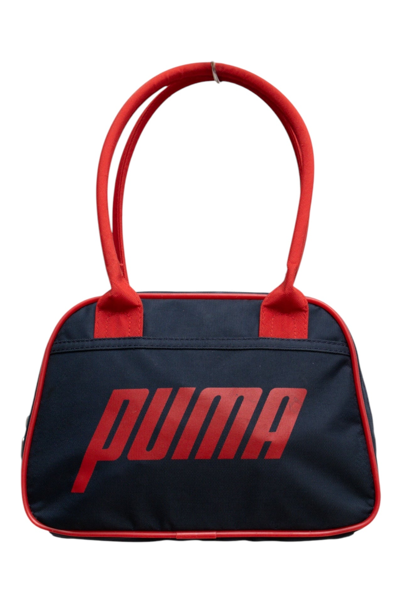 #108 Red and Navy Mini Puma Bag | C.146