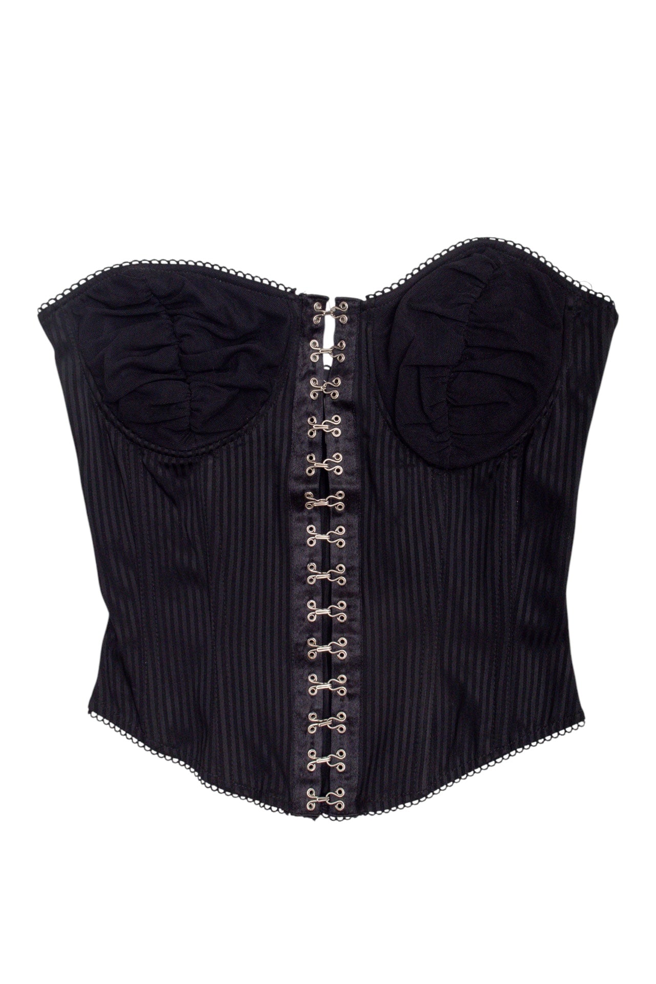 #12 USA Bebe Striped Corset Top | Collection 140 | Size 8