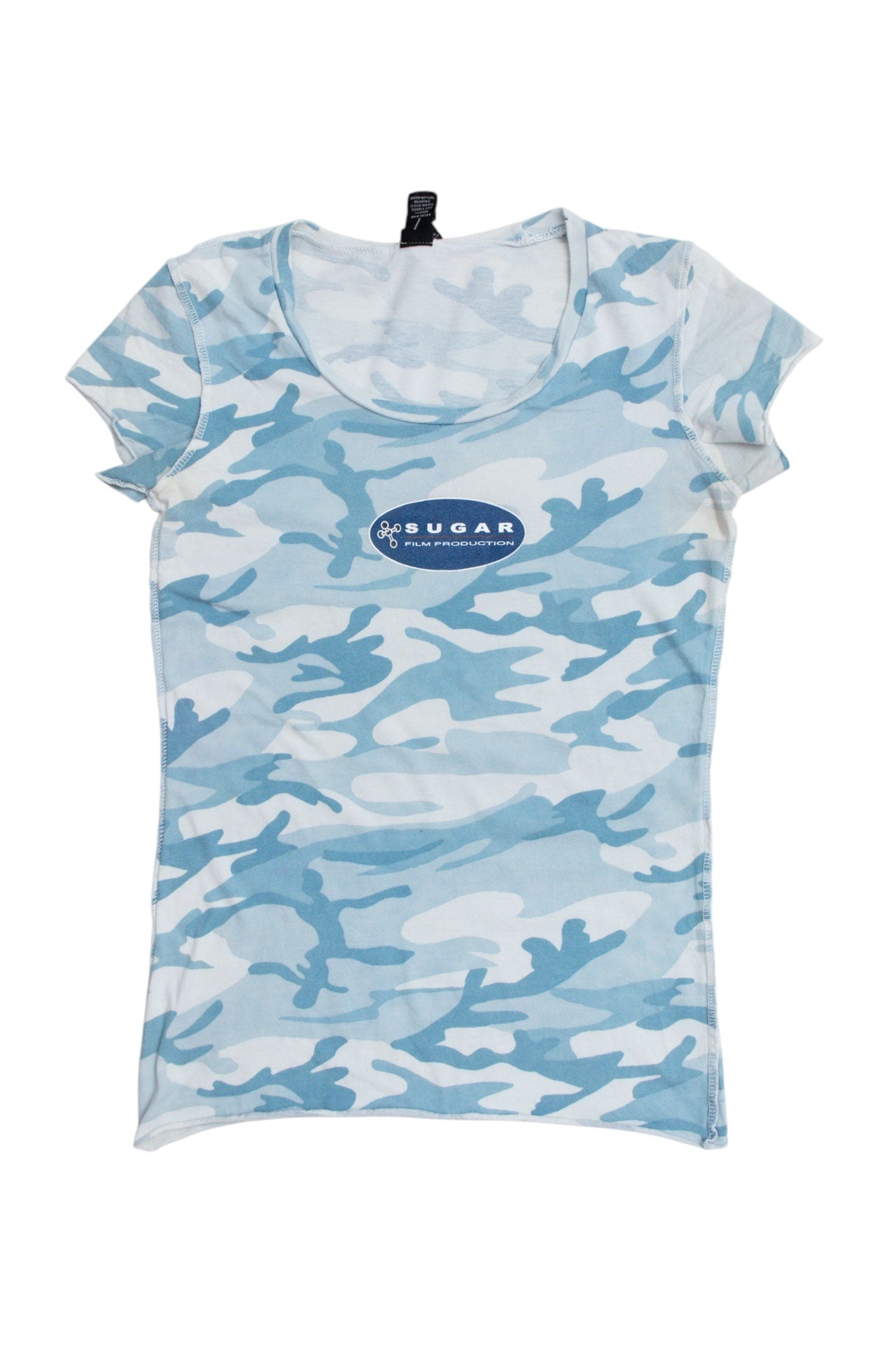 #60 USA Sugar Blue Camo Tee | Fast and Furious | Size 8