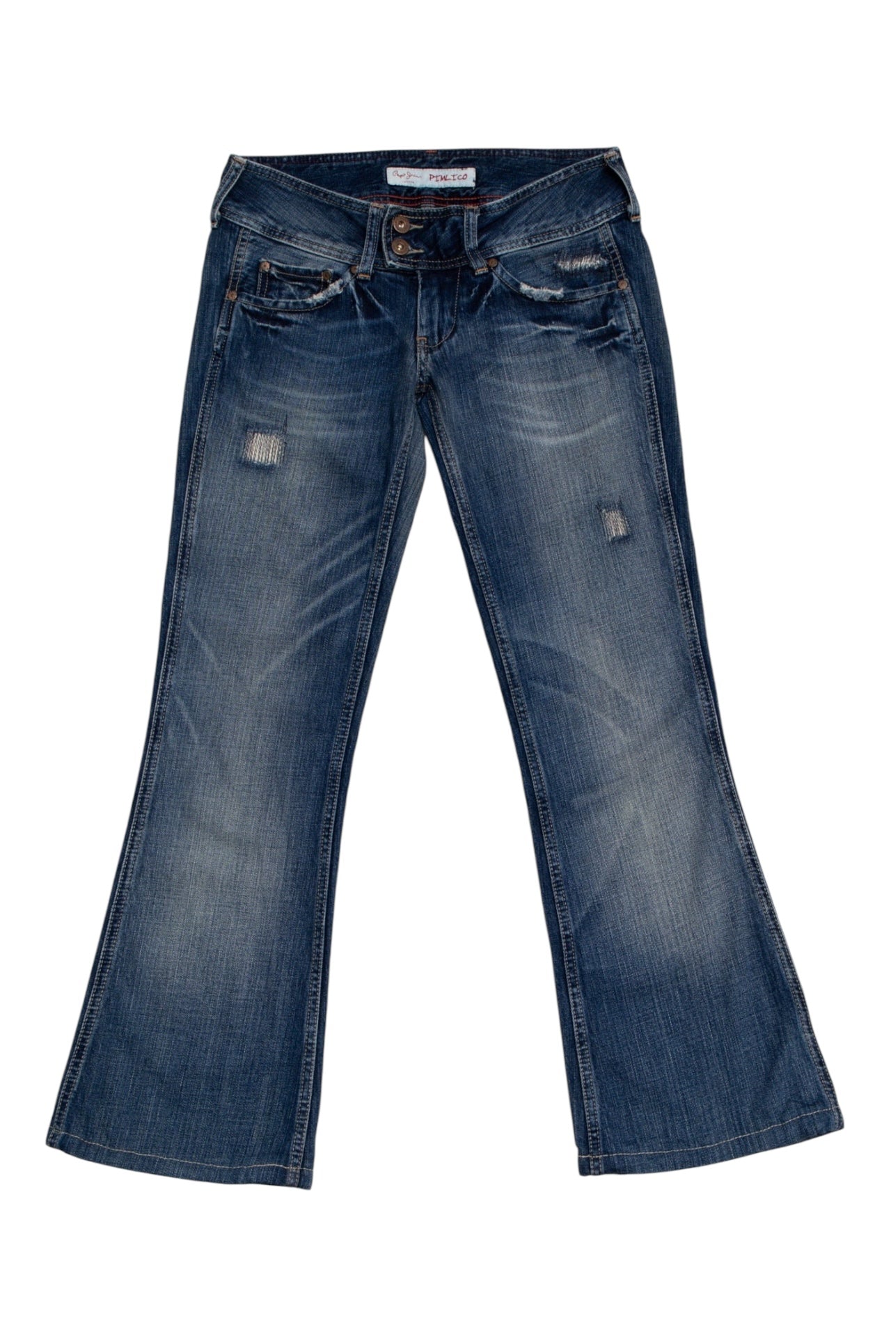 #66 Pepe Jeans Patchwork Jeans | C.147 | Size 8