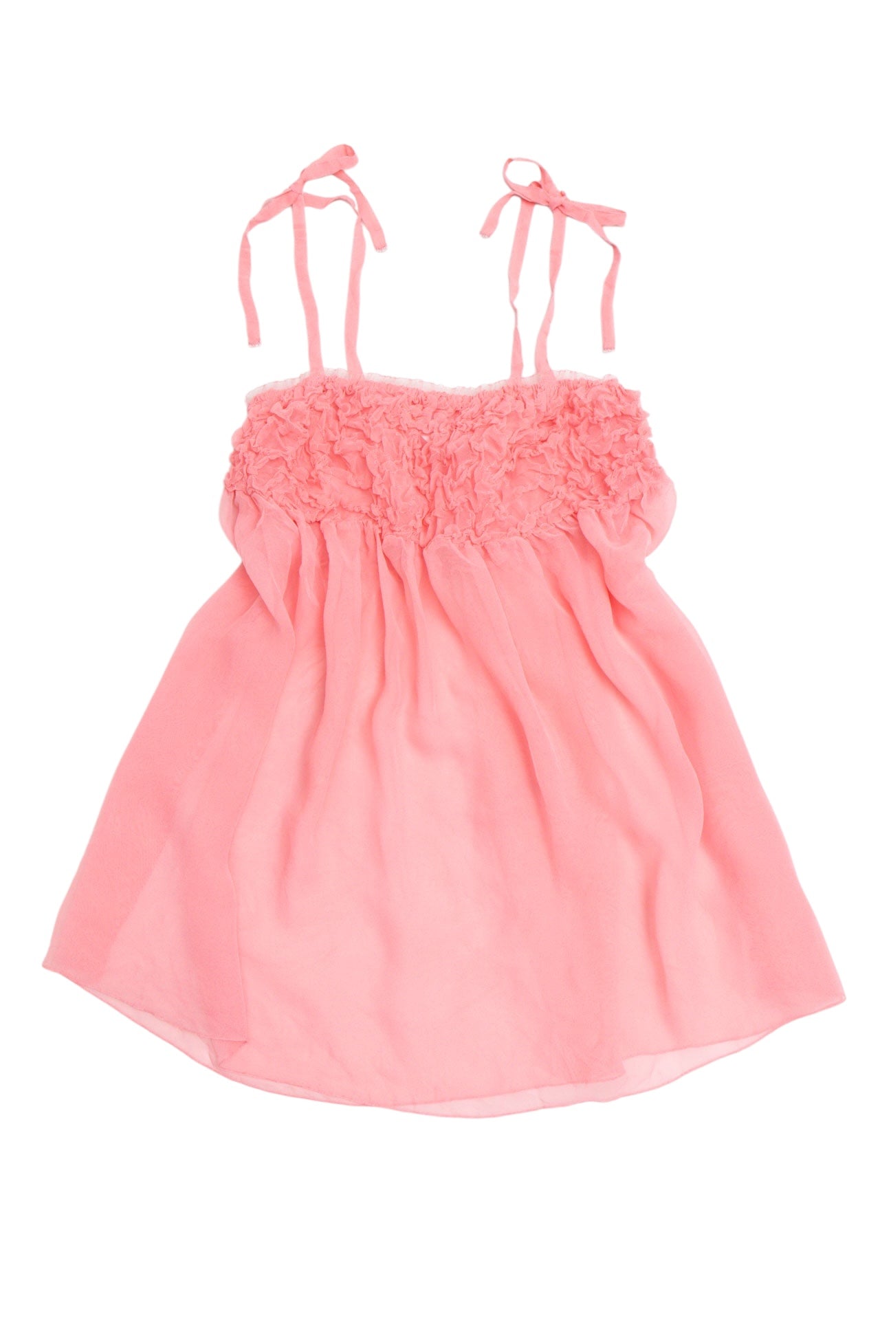 #63 La Senza Pink Ruffled Slip | Mermaid Festival | Size 8/10