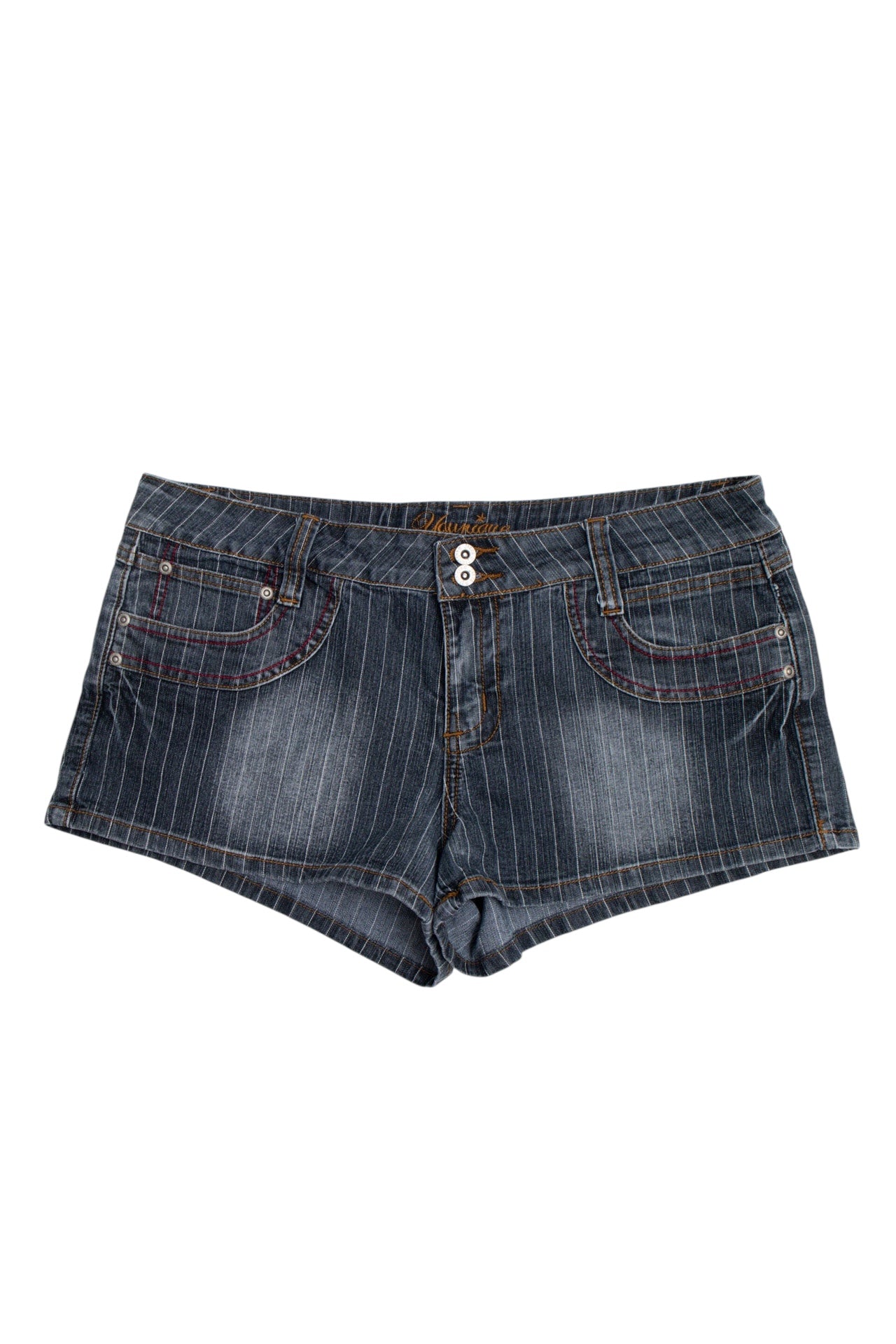 #21 Yaurique Striped Denim Shorts | Fast and Furious | Size 12