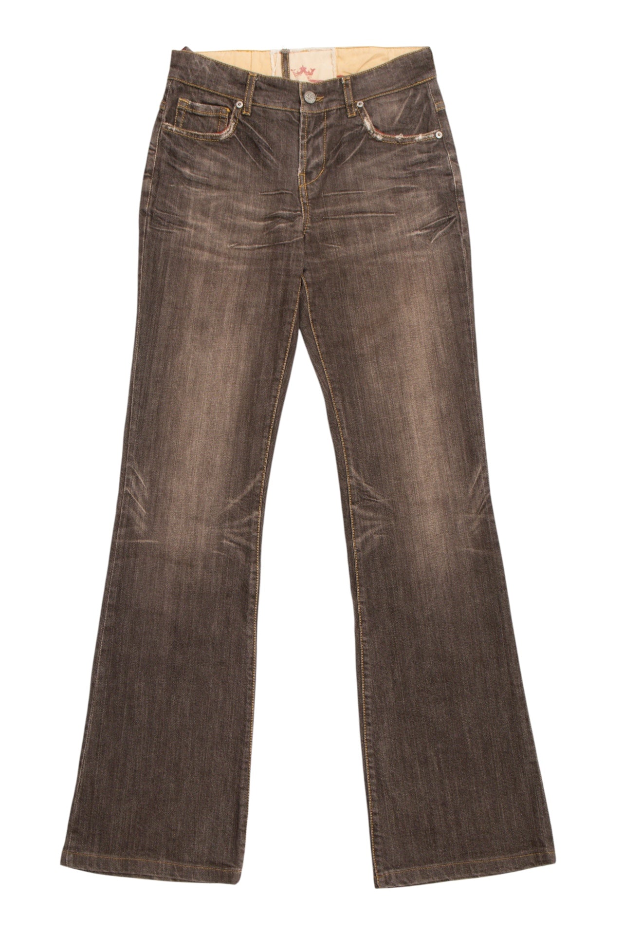 #55 Bucote Brown Wash Jeans | Collection 139 | Size 4/6